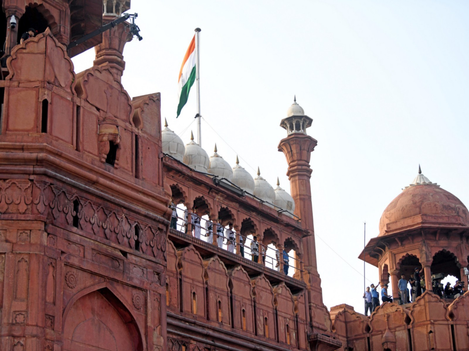 Light rain likely to spell over Delhi during Independence Day celebrations at the Red Fort (PhotoANI)