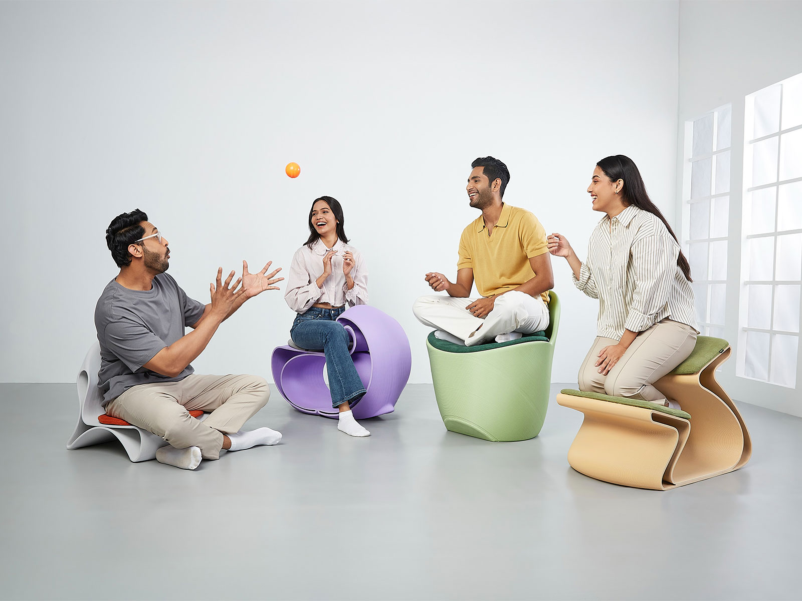 Dyān™, a yoga-inspired collection by Wipro Seating Solutions