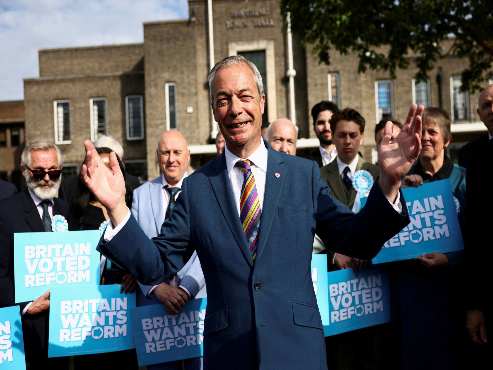 Far-right-populist MP and leader of Reform UK, Nigel Farage (File Photo/Reuters) Far-right-populist MP and leader of Reform UK, Nigel Farage (File Photo/Reuters)