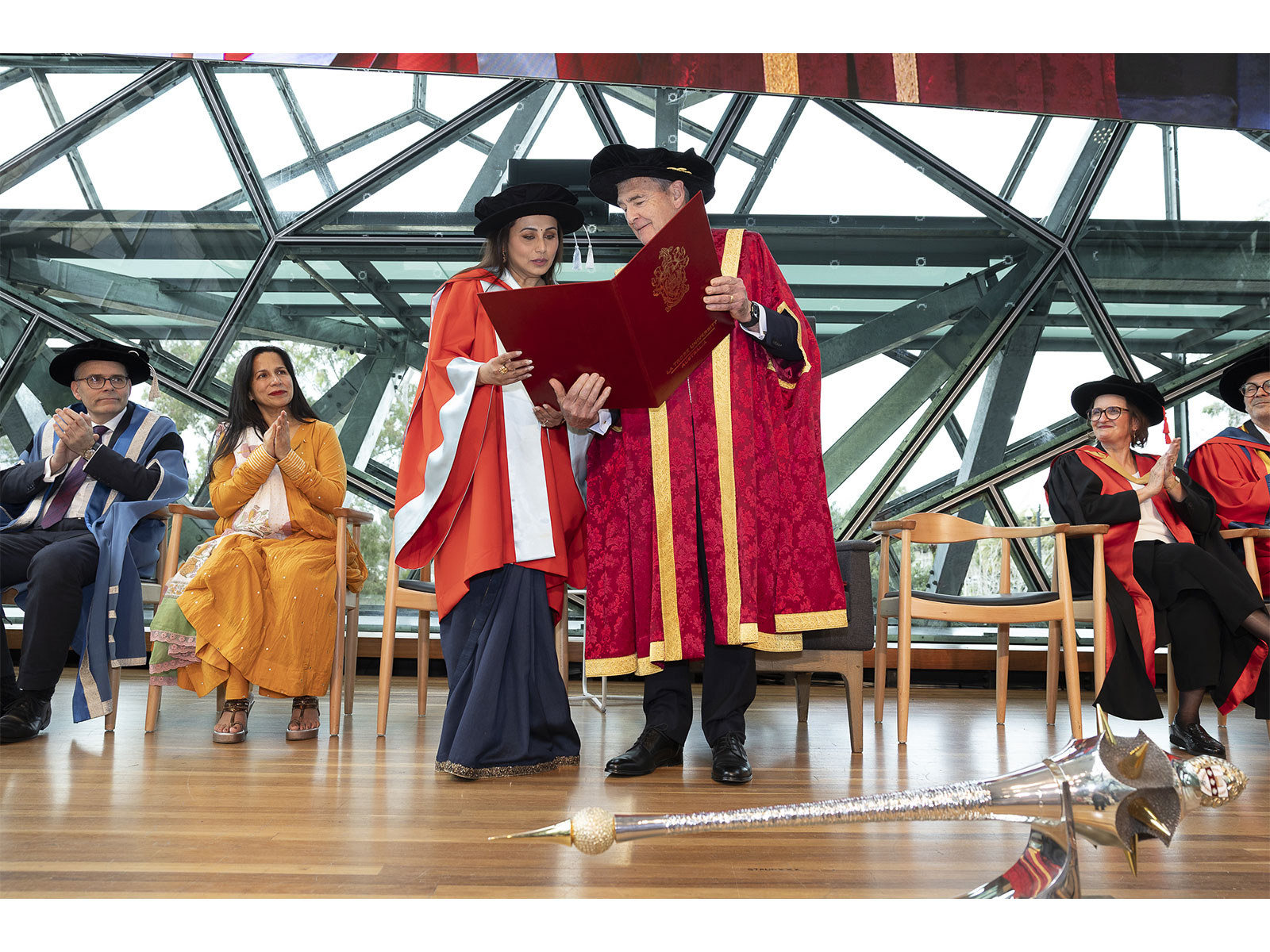 Rani Mukerji awarded Honorary Doctorate by La Trobe University