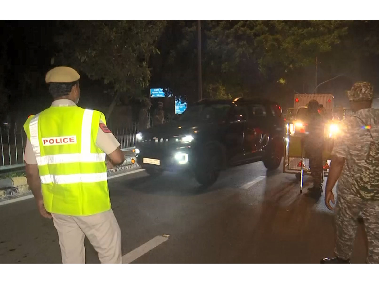 Security check in Delhi ahead of 80th Independence Day (Photo/ANI)