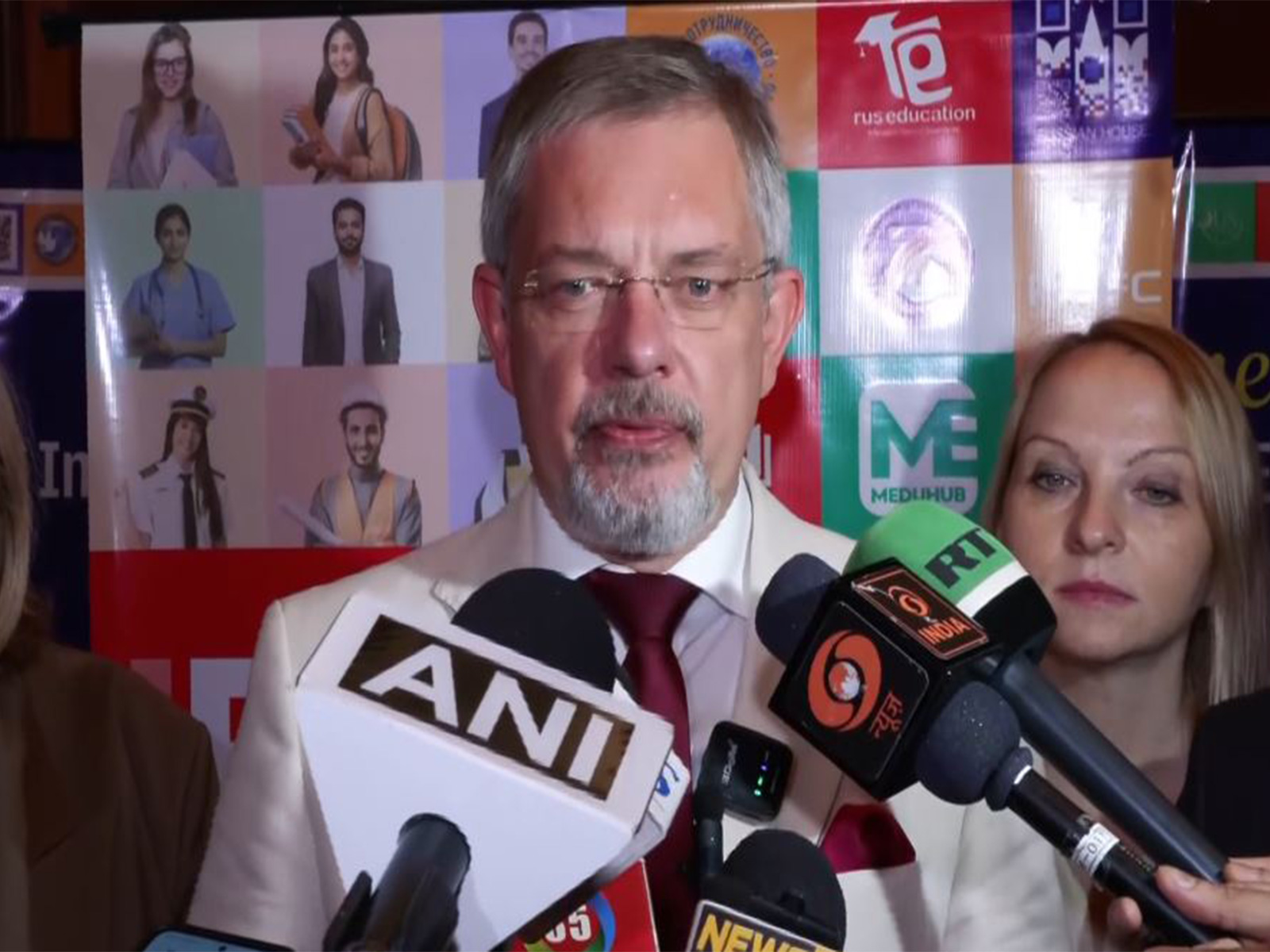 Russian Ambassador to India, Denis Alipov (Photo/ANI) Russian Ambassador to India, Denis Alipov (Photo/ANI)