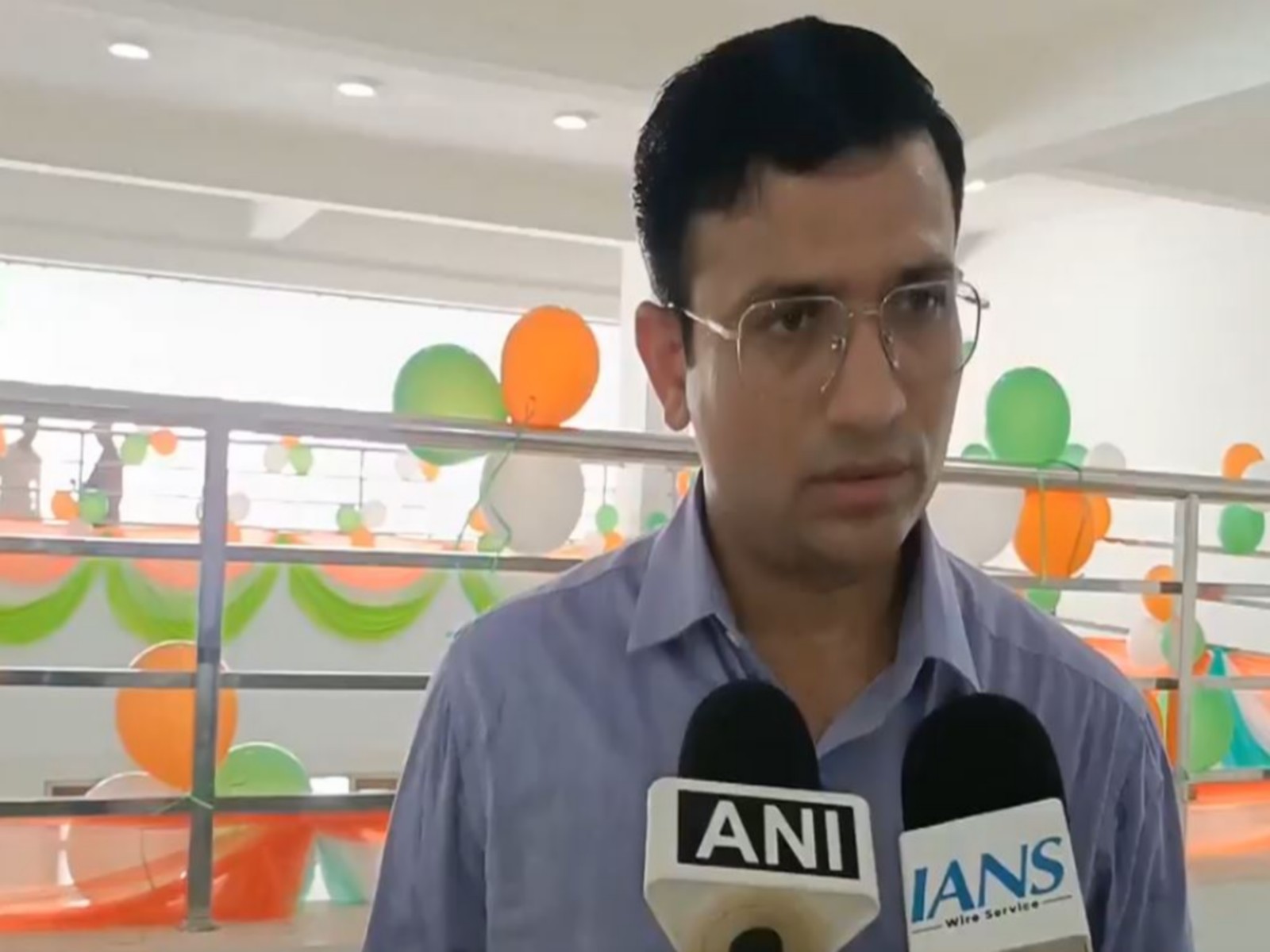 Suryavanshi Mayur Vikas, District Magistrate, Balasore (Photo: ANI)