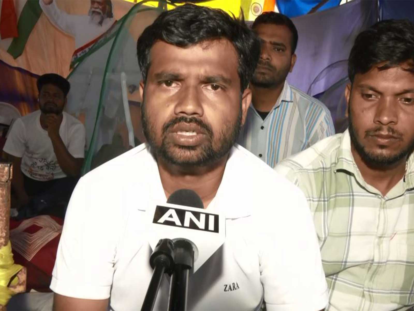 Student leader Ravinder Paswan (Photo/ANI)