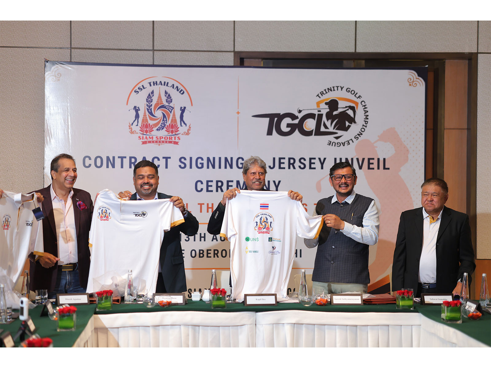 A Landmark in Indo-Thai Sports: Cricket legend Kapil Dev Witnesses Historic Siam Sports League–TGCL Alliance