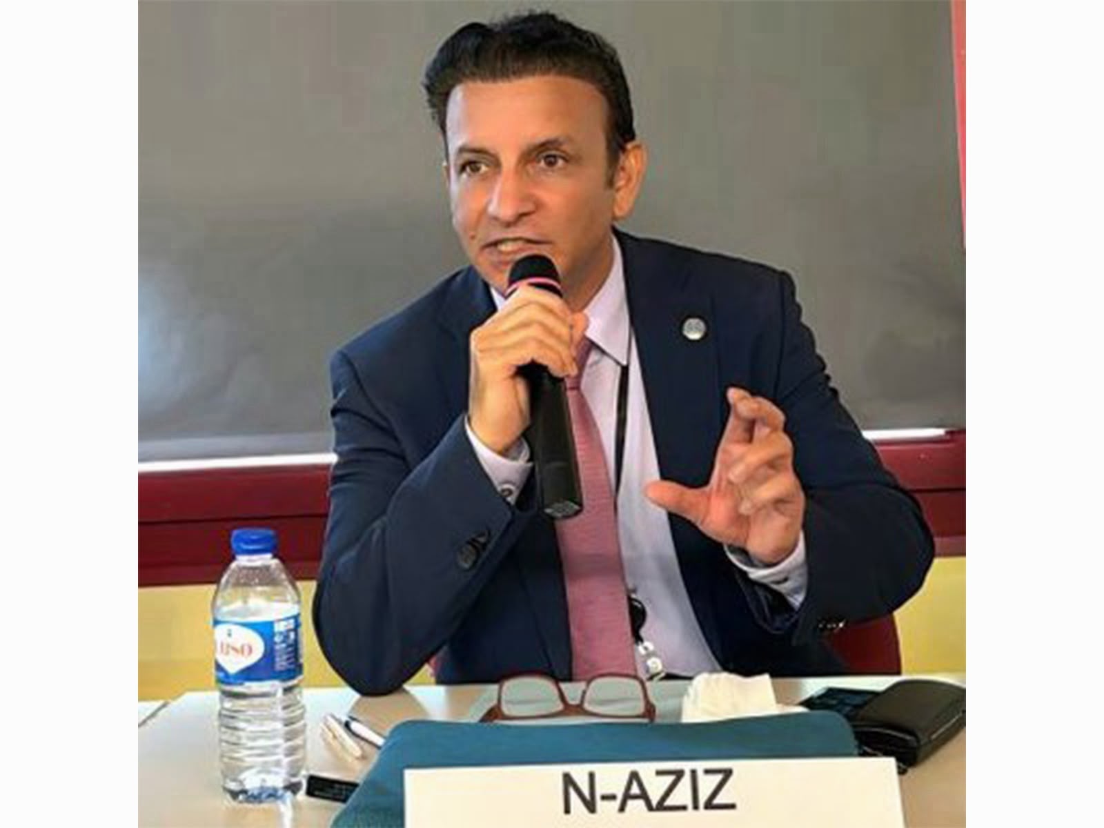 Sardar Nasir Aziz Khan, Spokesperson, UKPNP (Photo/X@NasirKhanUKPNP)