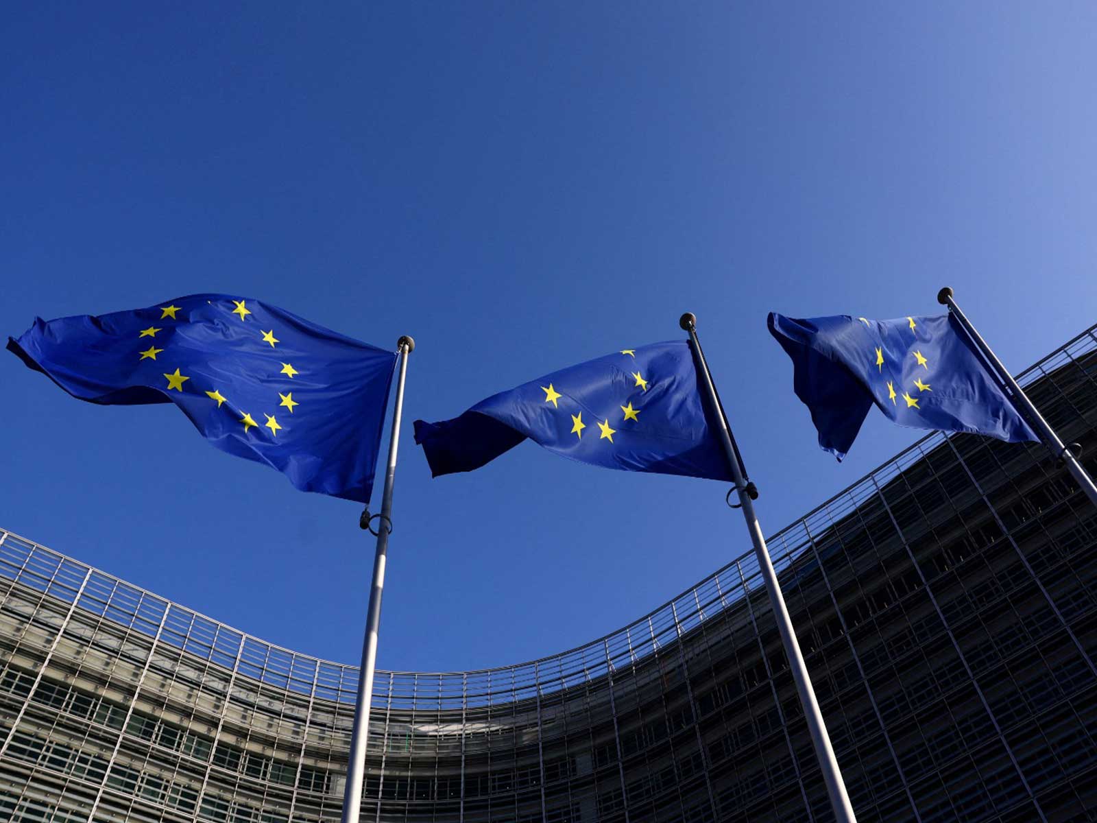 European Union flags flutter outside the European Commission headquarters in Brussels, Belgium (File Photo/Reuters) European Union flags flutter outside the European Commission headquarters in Brussels, Belgium (File Photo/Reuters)