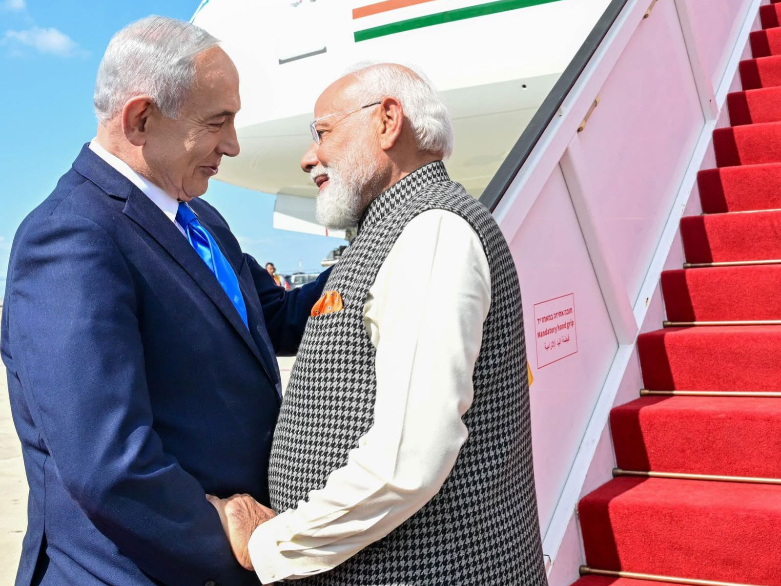 Israeli PM Benjamin Netanyahu and Prime Minister Narendra Modi (Photo/@IsraeliPM/X)