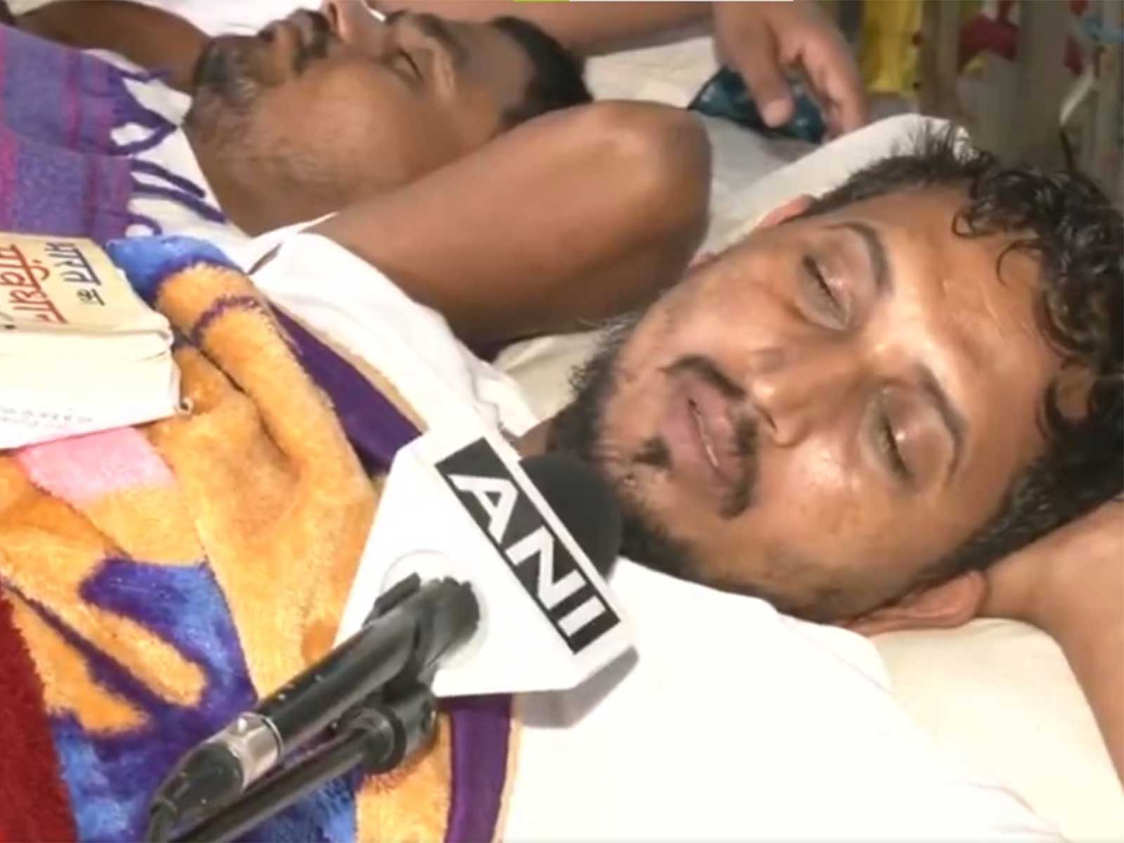 Student protestor Prem Nayak (Photo/ANI)