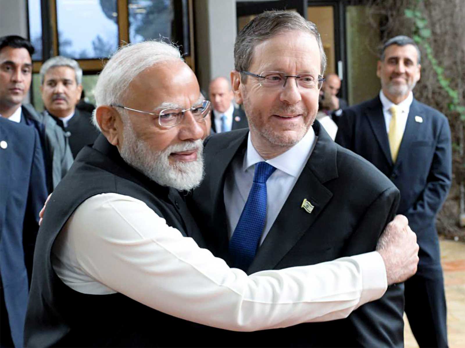 Prime Minister Narendra Modi and Israeli President Isaac Herzog (File Photo/ANI) Prime Minister Narendra Modi and Israeli President Isaac Herzog (File Photo/ANI)