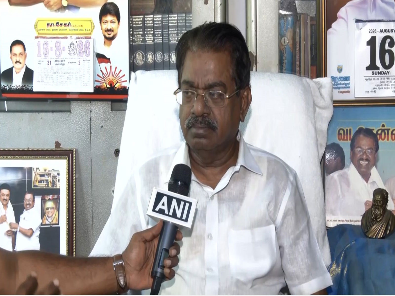 DMK spokesperson TKS Elangovan (Photo/ANI) DMK spokesperson TKS Elangovan (Photo/ANI)