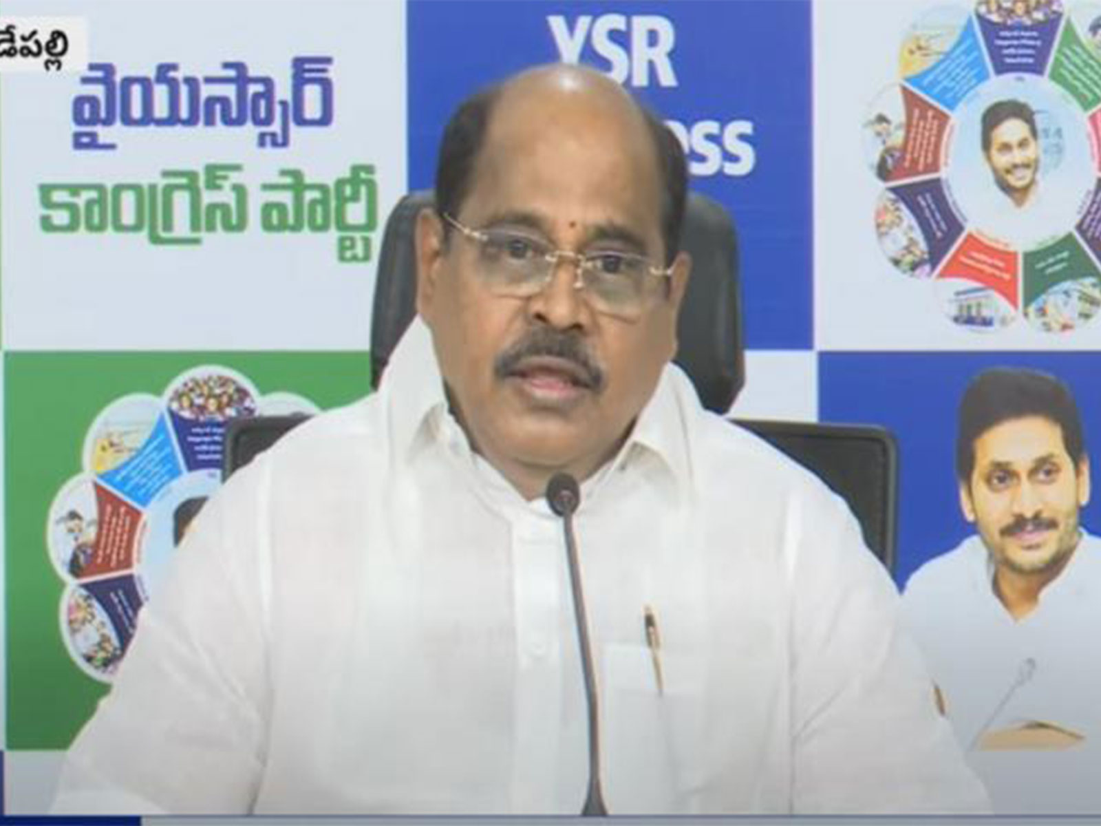 YSRCP Employees’ Wing State President N. Chandrasekhar Reddy (Photo: YSR Congress Party)