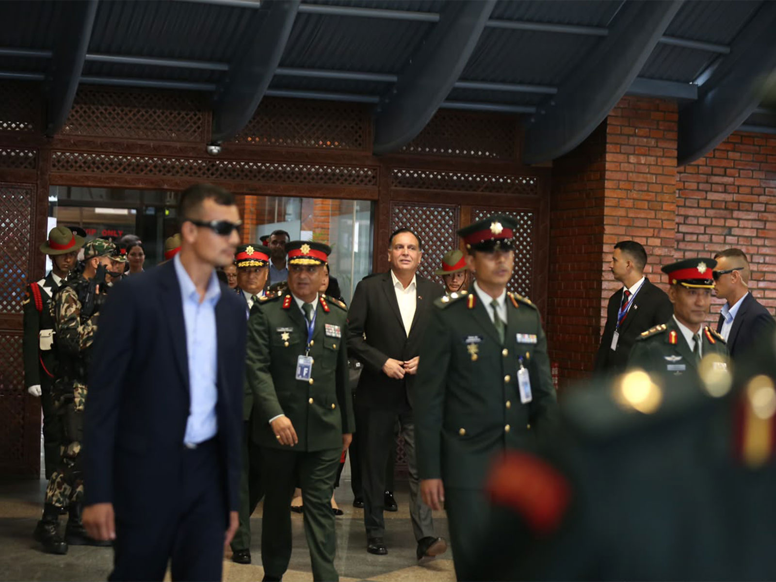 Army Chief General Dhiraj Seth arrives in Nepal (Photo/ANI) Army Chief General Dhiraj Seth arrives in Nepal (Photo/ANI)