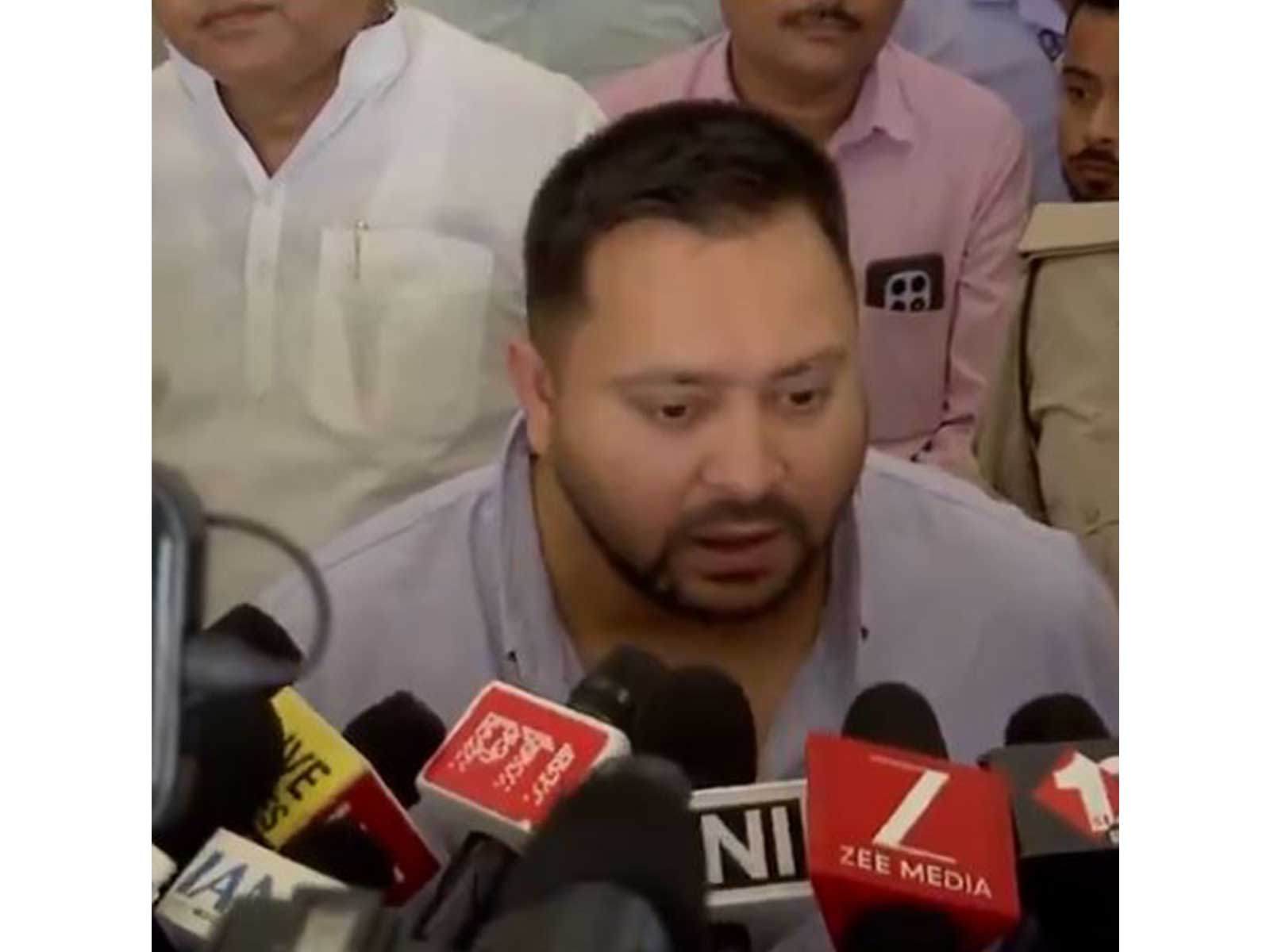 RJD leader Tejashwi Yadav (Photo/ANI) RJD leader Tejashwi Yadav (Photo/ANI)