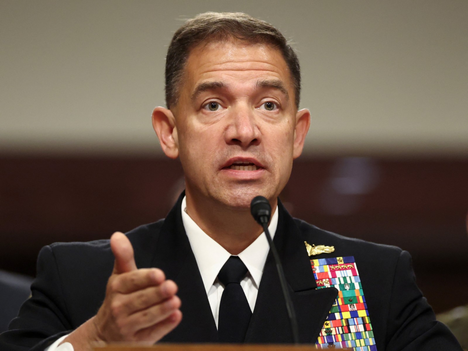 US CENTCOM Commander Adm Brad Cooper (Photo/Reuters) US CENTCOM Commander Adm Brad Cooper (Photo/Reuters)