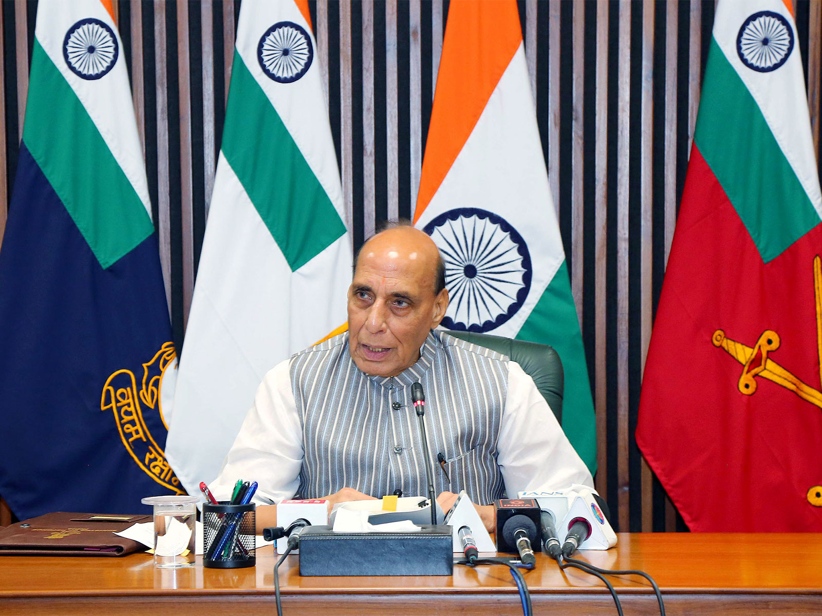 Defence Minister Rajnath Singh (File photo/ANI) Defence Minister Rajnath Singh (File photo/ANI)