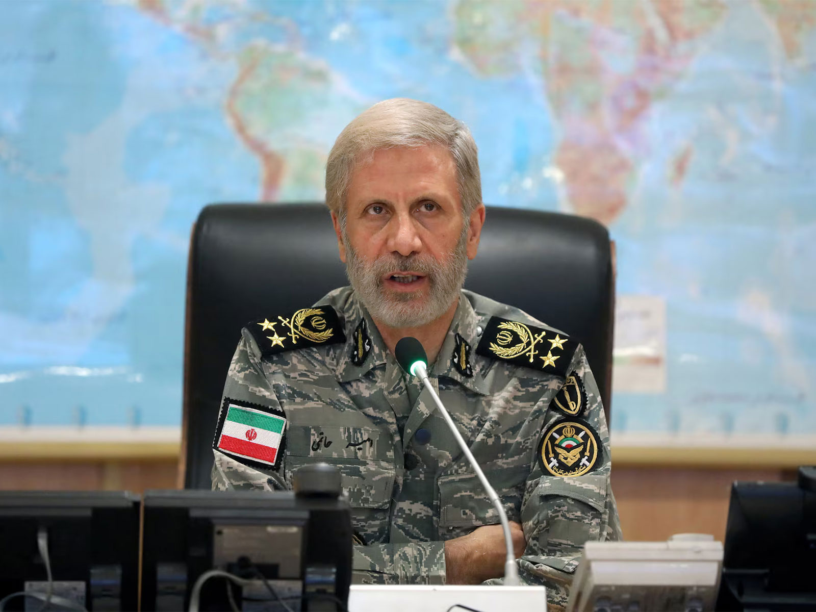 Iranian Army Chief Amir Hatami (File Photo/Reuters) Iranian Army Chief Amir Hatami (File Photo/Reuters)
