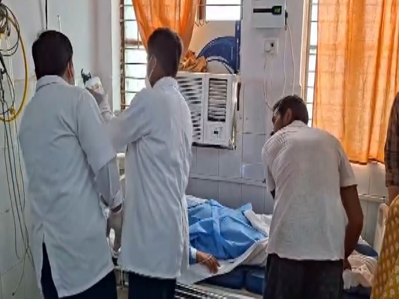 Injured people being treated in Hospital (Photo/ ANI)