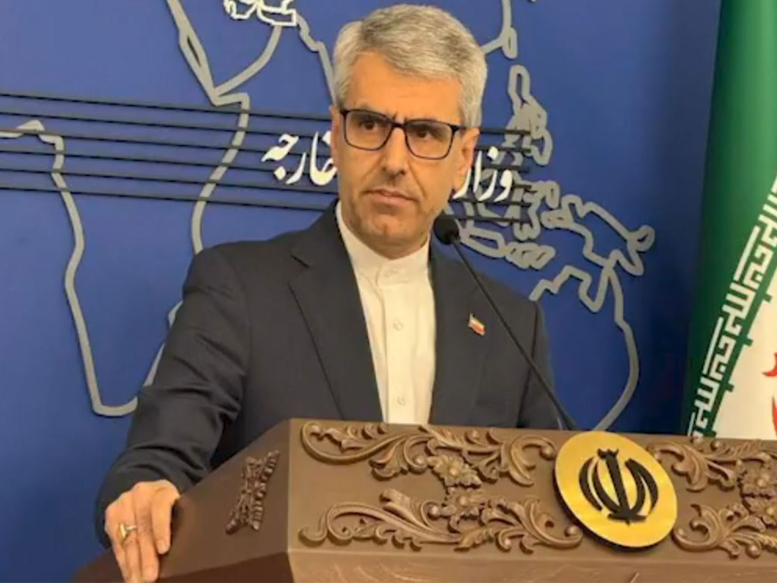 Iranian Foreign Ministry spokesperson Esmail Baghaei (Photo/X/@IRIMFA_SPOX) Iranian Foreign Ministry spokesperson Esmail Baghaei (Photo/X/@IRIMFA_SPOX)