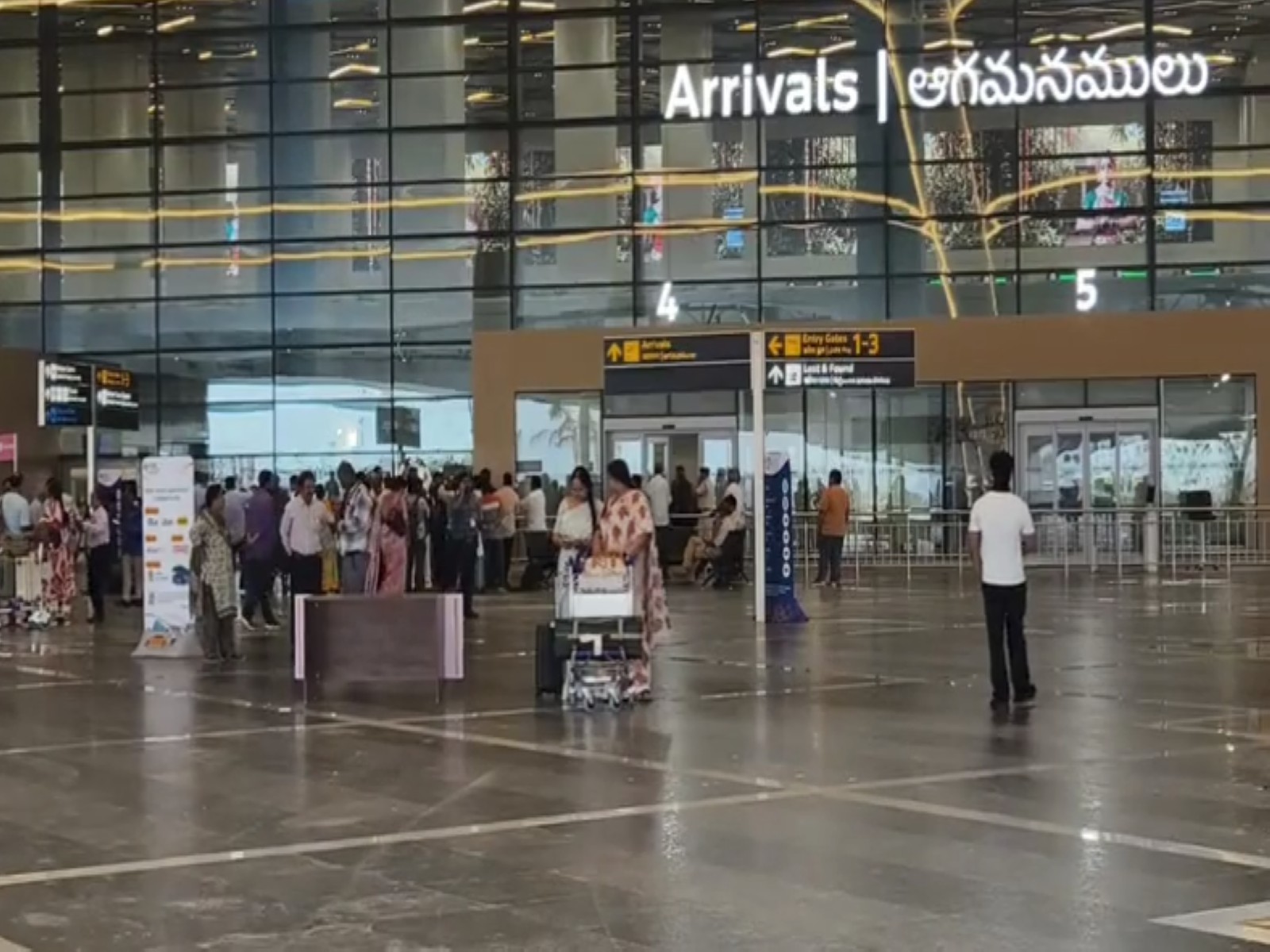 Alluri Sitarama Raju International Airport (Photo/ANI) Alluri Sitarama Raju International Airport (Photo/ANI)
