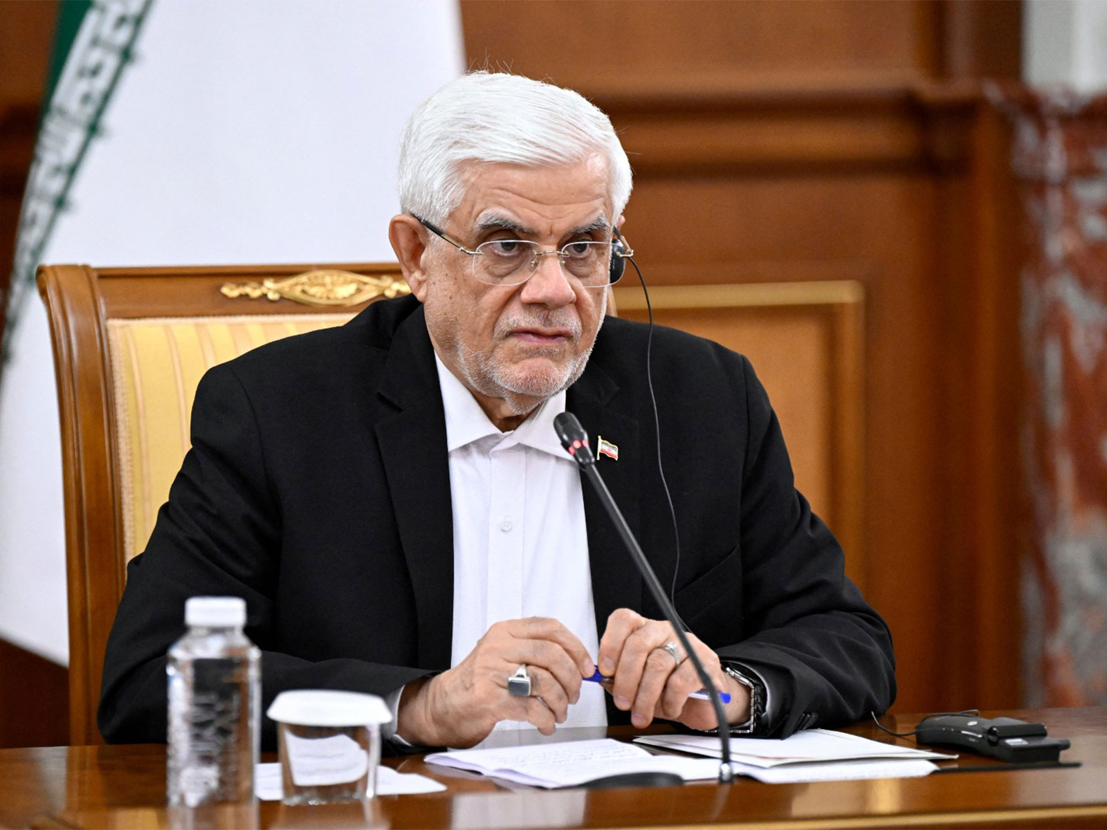 Iran's first Vice President Mohammad Reza Aref (Photo/Reuters) Iran's first Vice President Mohammad Reza Aref (Photo/Reuters)