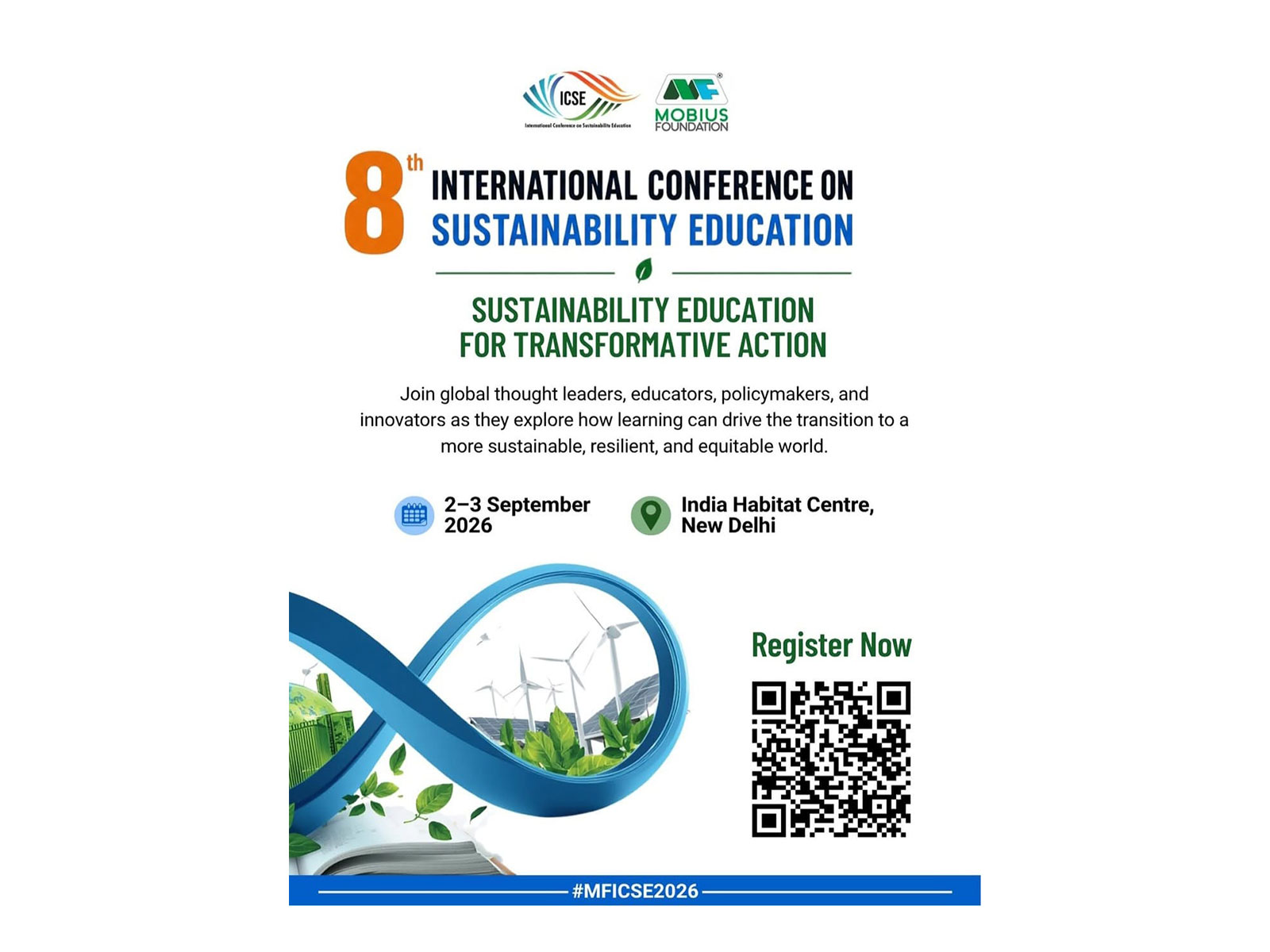 Mobius Foundation's ICSE 2026 to Bring Global Sustainability Leaders Together to Advance Education for Transformative Action Mobius Foundation's ICSE 2026 to Bring Global Sustainability Leaders Together to Advance Education for Transformative Action