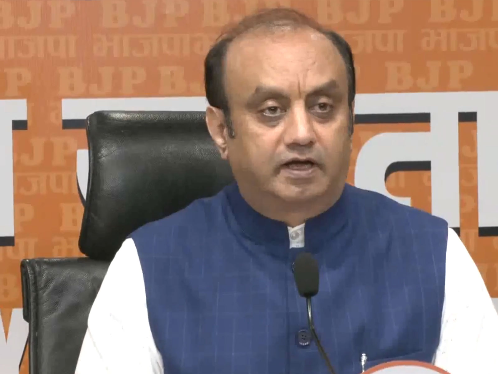 BJP National Spokesperson Sudhanshu Trivedi (Photo/ ANI) BJP National Spokesperson Sudhanshu Trivedi (Photo/ ANI)