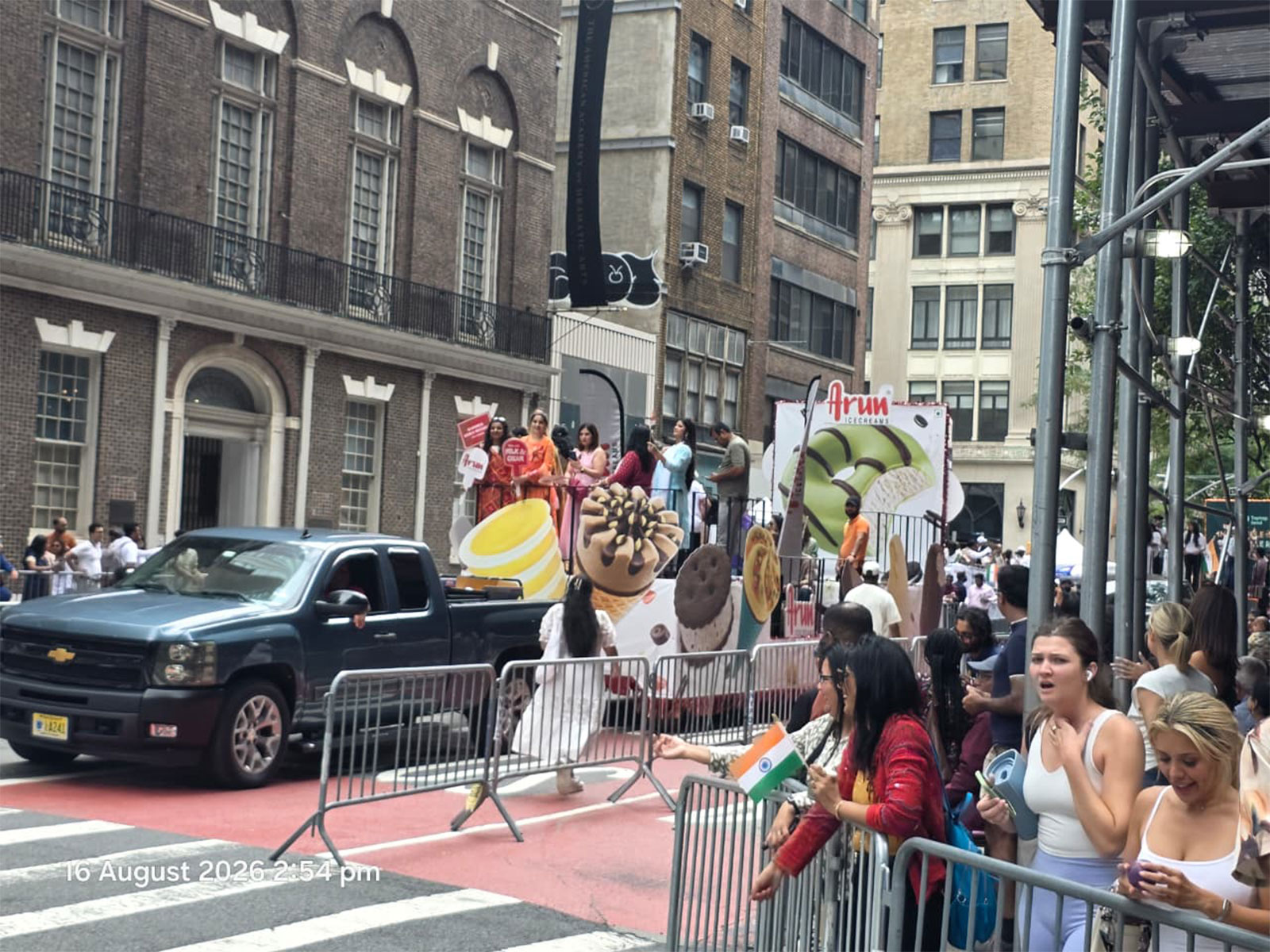 Arun Icecreams brings sweet flavors to New York City during the 44th Annual India Day Parade on Madison Avenue Arun Icecreams brings sweet flavors to New York City during the 44th Annual India Day Parade on Madison Avenue