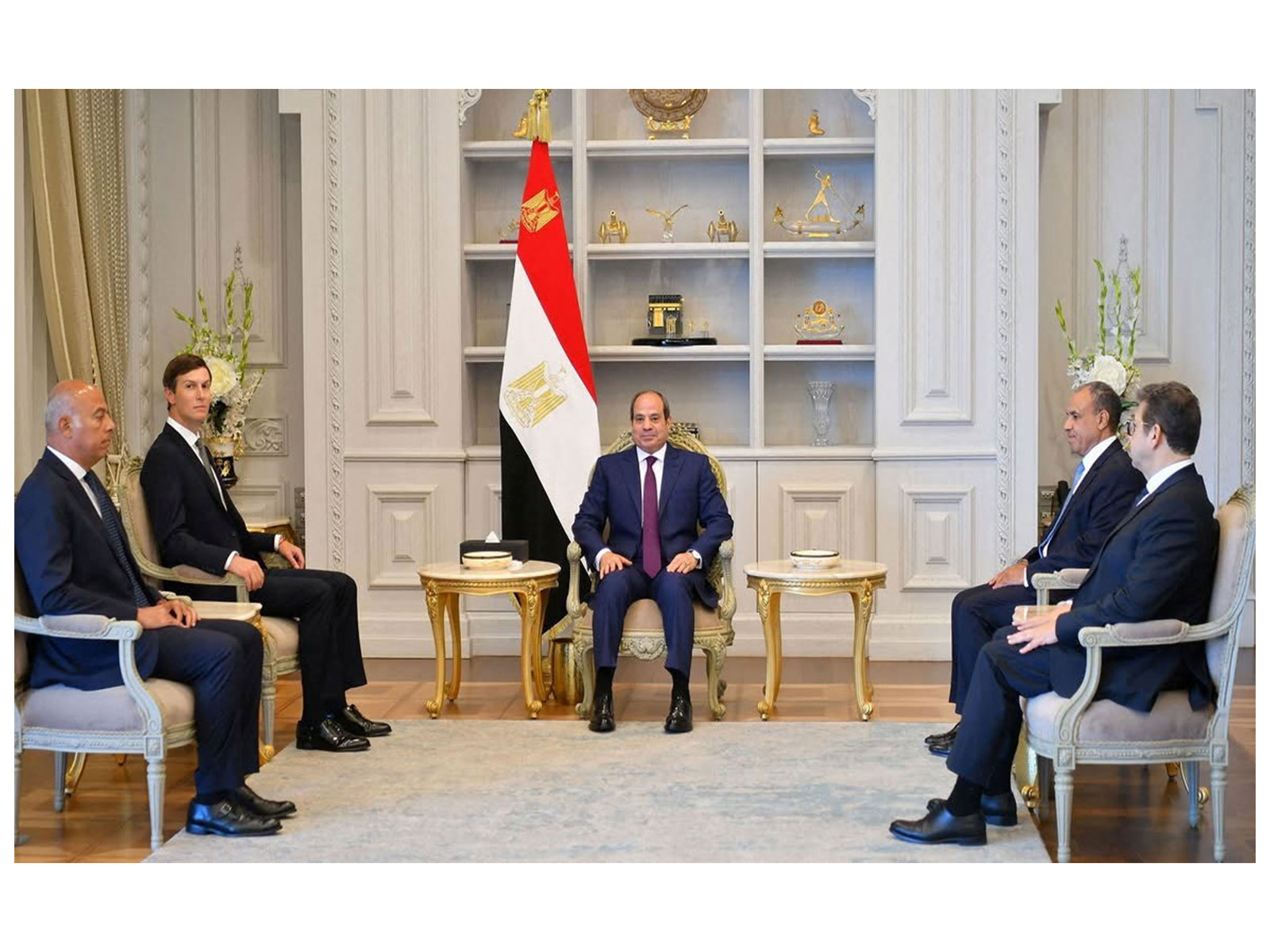 Jared Kushner meets with Egyptian President Abdel Fattah al-Sisi in El-Alamein, Egypt (File Photo/Reuters) Jared Kushner meets with Egyptian President Abdel Fattah al-Sisi in El-Alamein, Egypt (File Photo/Reuters)