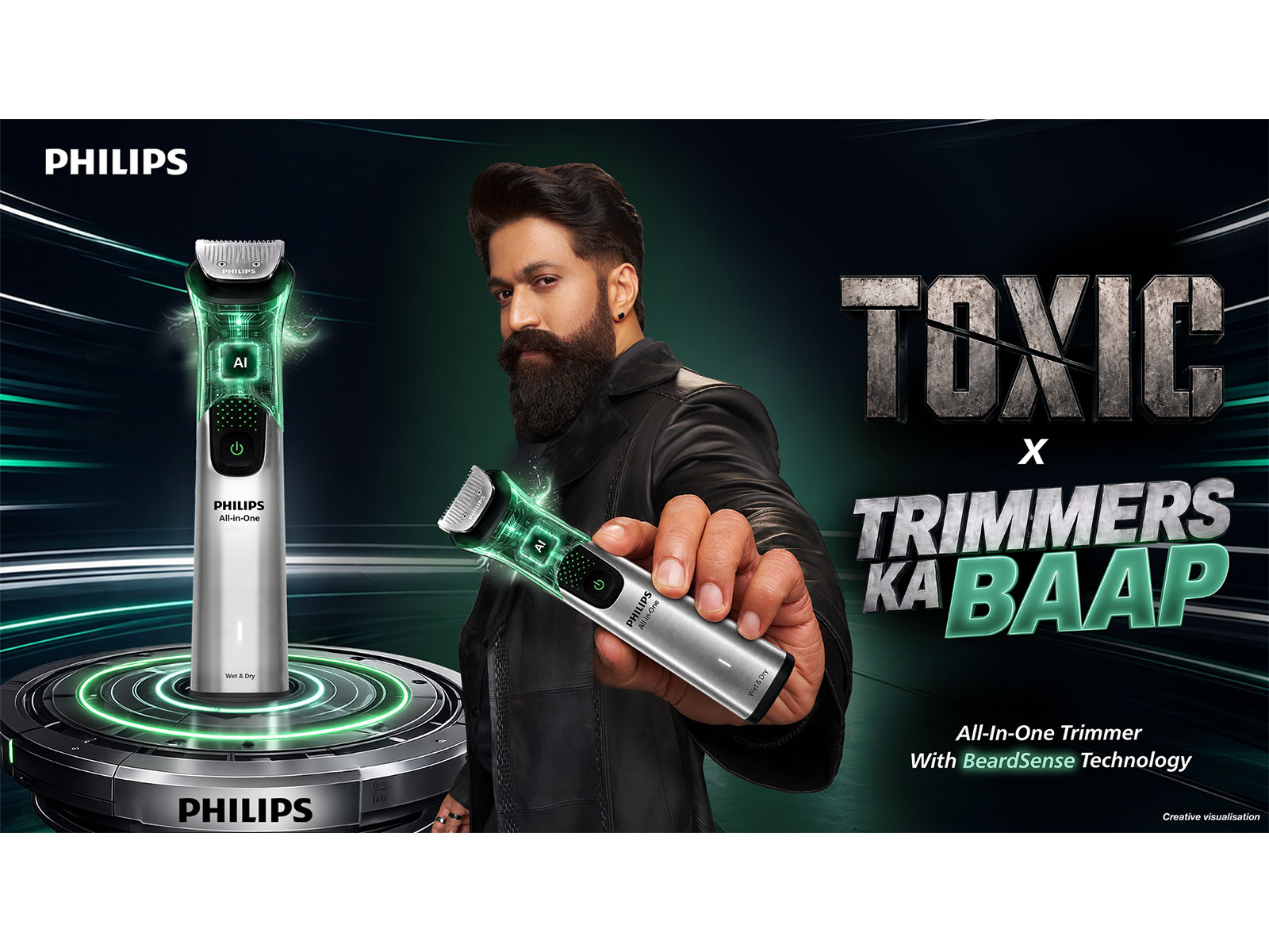 Philips Onboards Yash as its New Brand Ambassador Ahead of Toxic Release Philips Onboards Yash as its New Brand Ambassador Ahead of Toxic Release