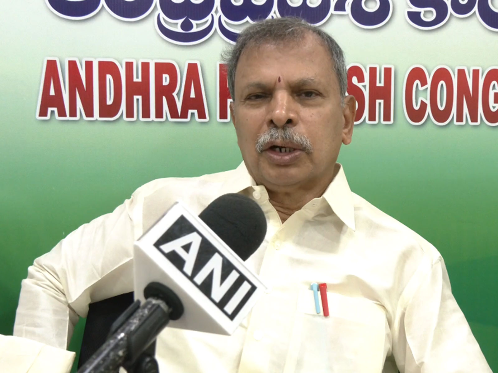 Former Rajya Sabha member and Andhra Pradesh Congress Party State Media Chairman N Tulasi Reddy (Photo/ANI)