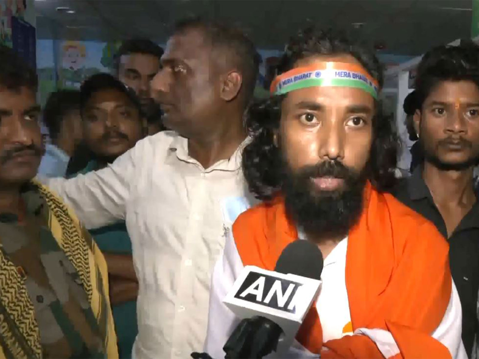 Student leader Devendra Nath Mahato (Photo/ANI) Student leader Devendra Nath Mahato (Photo/ANI)