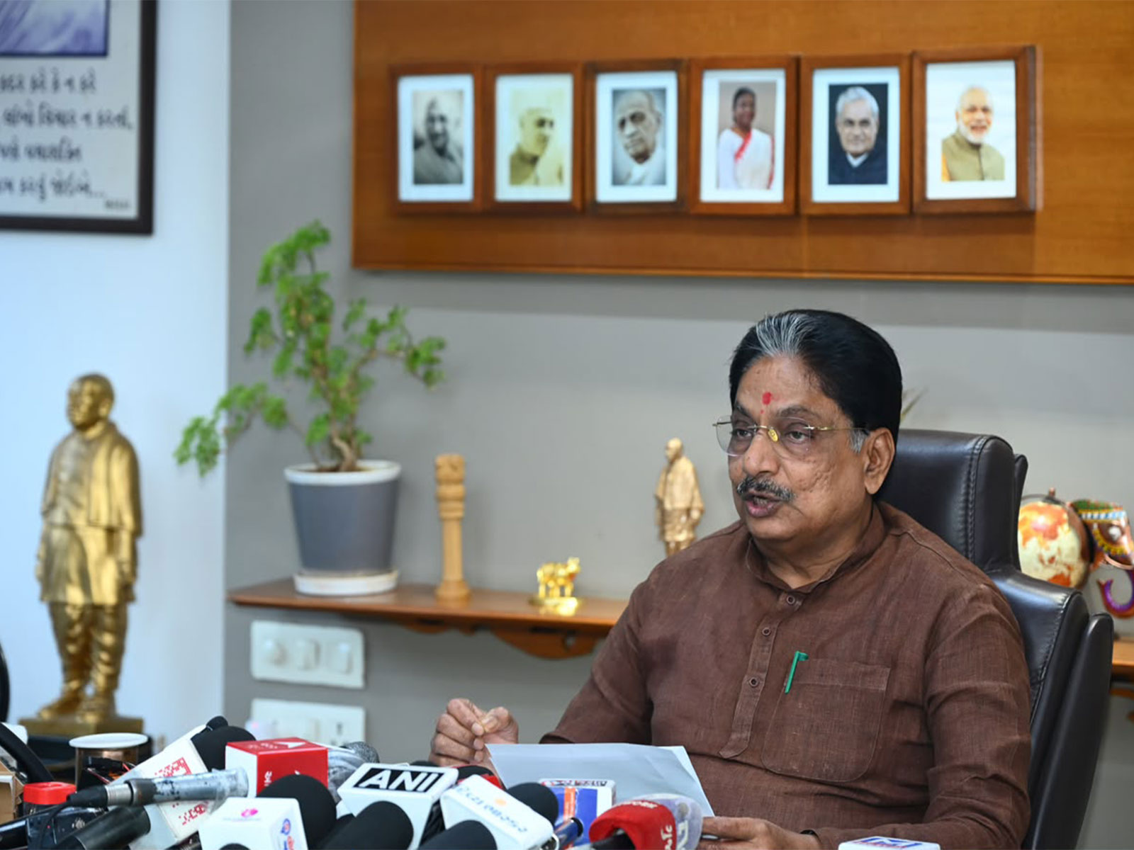Gujarat Panchayat Minister Rushikesh Patel (Photo/Gujarat CMO)