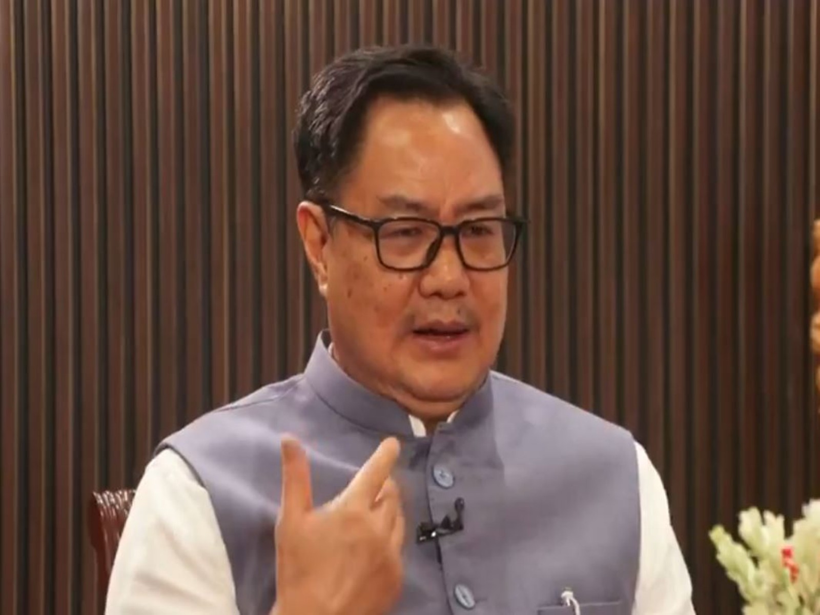 Union Parliamentary Affairs Minister Kiren Rijiju (Photo/ANI) Union Parliamentary Affairs Minister Kiren Rijiju (Photo/ANI)