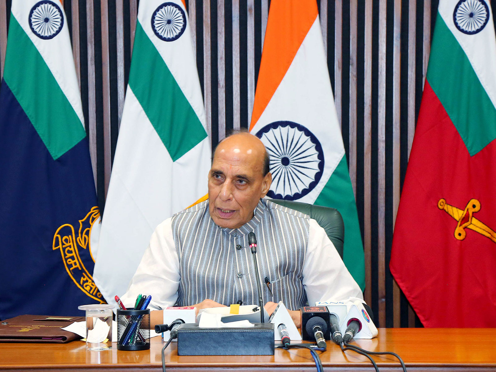 Defence Minister Rajnath Singh (Photo/ANI) Defence Minister Rajnath Singh (Photo/ANI)