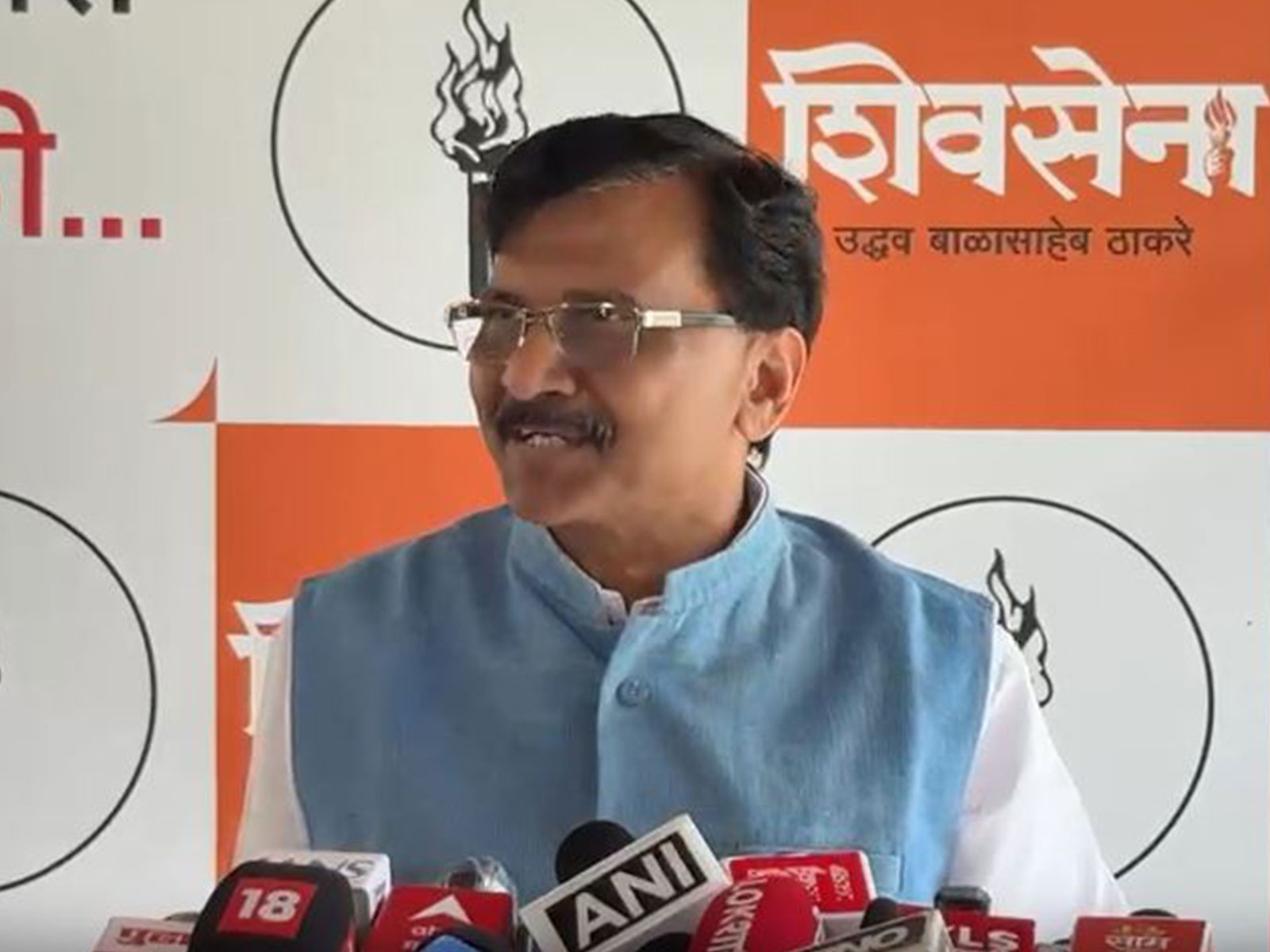 Shiv Sena (UBT) MP Sanjay Raut (File photo/ANI)