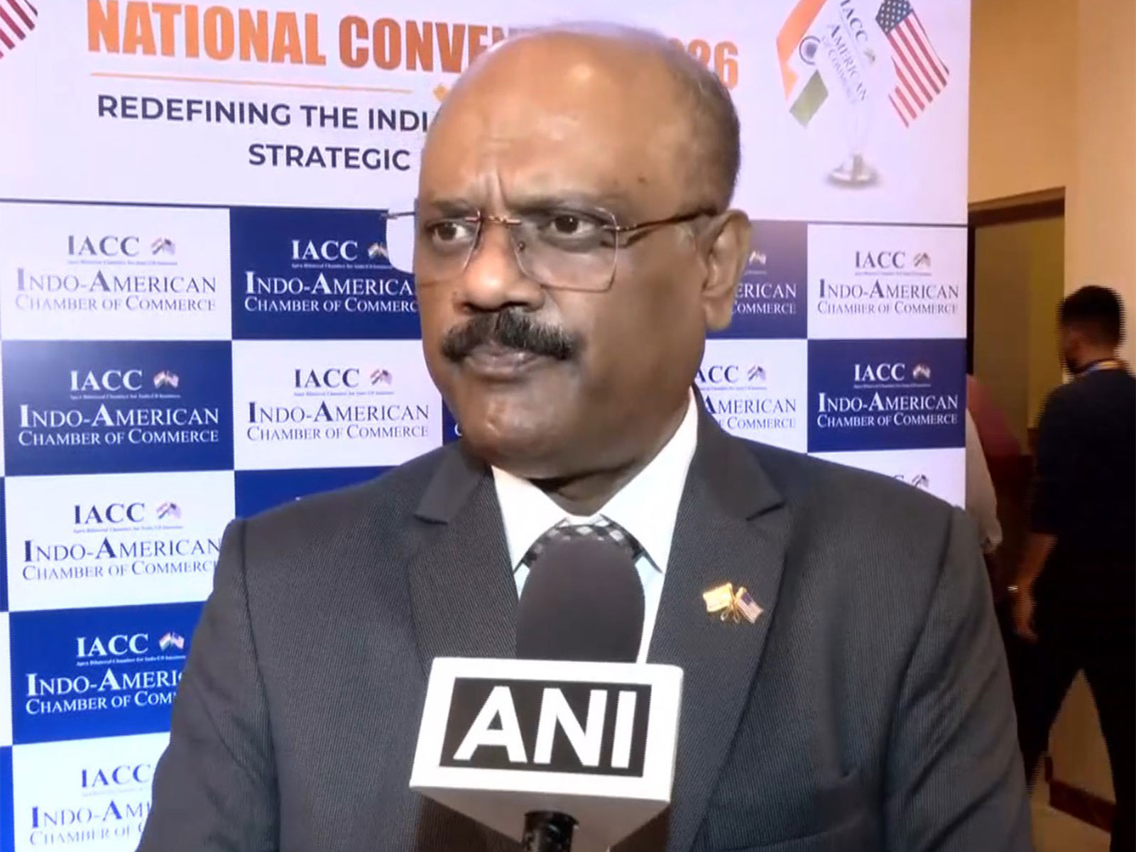 Anup Acharya, National President of the Indo-American Chamber of Commerce (IACC) (Photo-ANI) Anup Acharya, National President of the Indo-American Chamber of Commerce (IACC) (Photo-ANI)