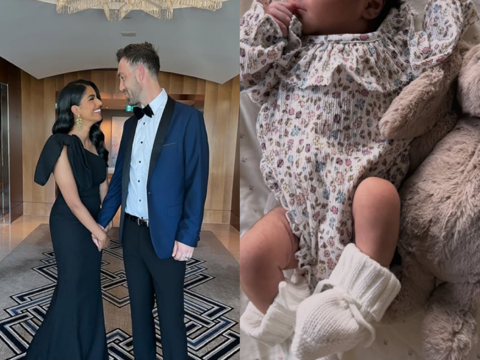 “Our dream girl is here…”: Glenn Maxwell, Vini Raman welcome daughter Maia Maxwell