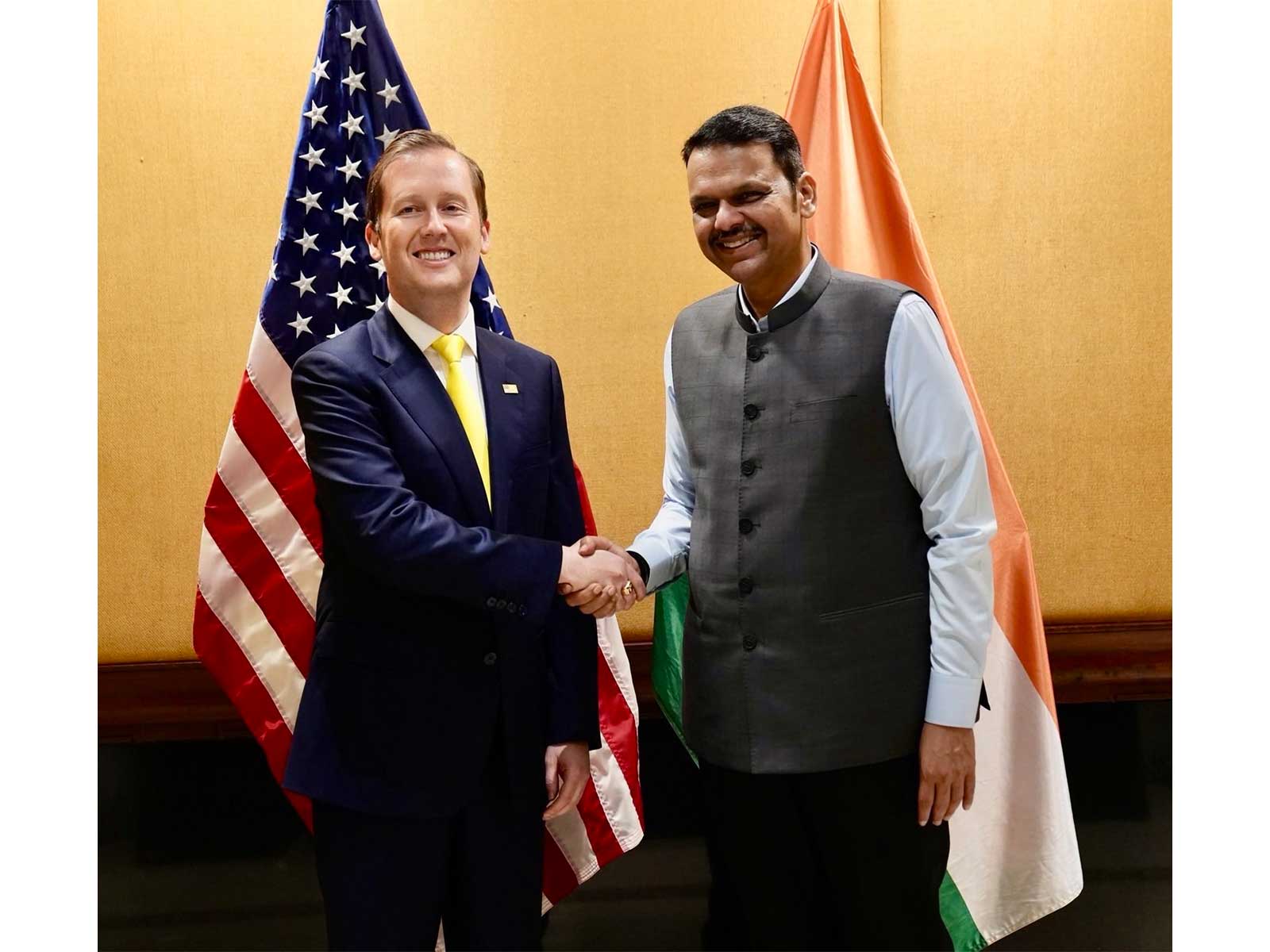 US Ambassador to India Sergio Gor meets Maharashtra Chief Minister Devendra Fadnavis in Mumbai (Photo/X/@USAmbIndia) US Ambassador to India Sergio Gor meets Maharashtra Chief Minister Devendra Fadnavis in Mumbai (Photo/X/@USAmbIndia)