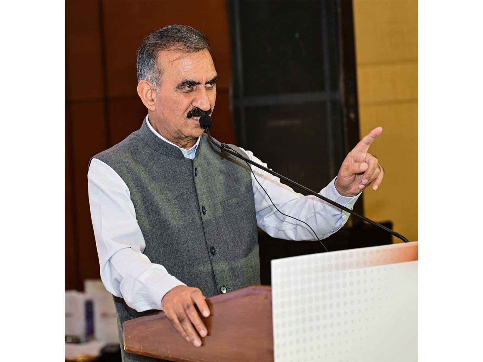 Himachal Pradesh Chief Minister Sukhvinder Singh Sukhu (File photo/ANI)