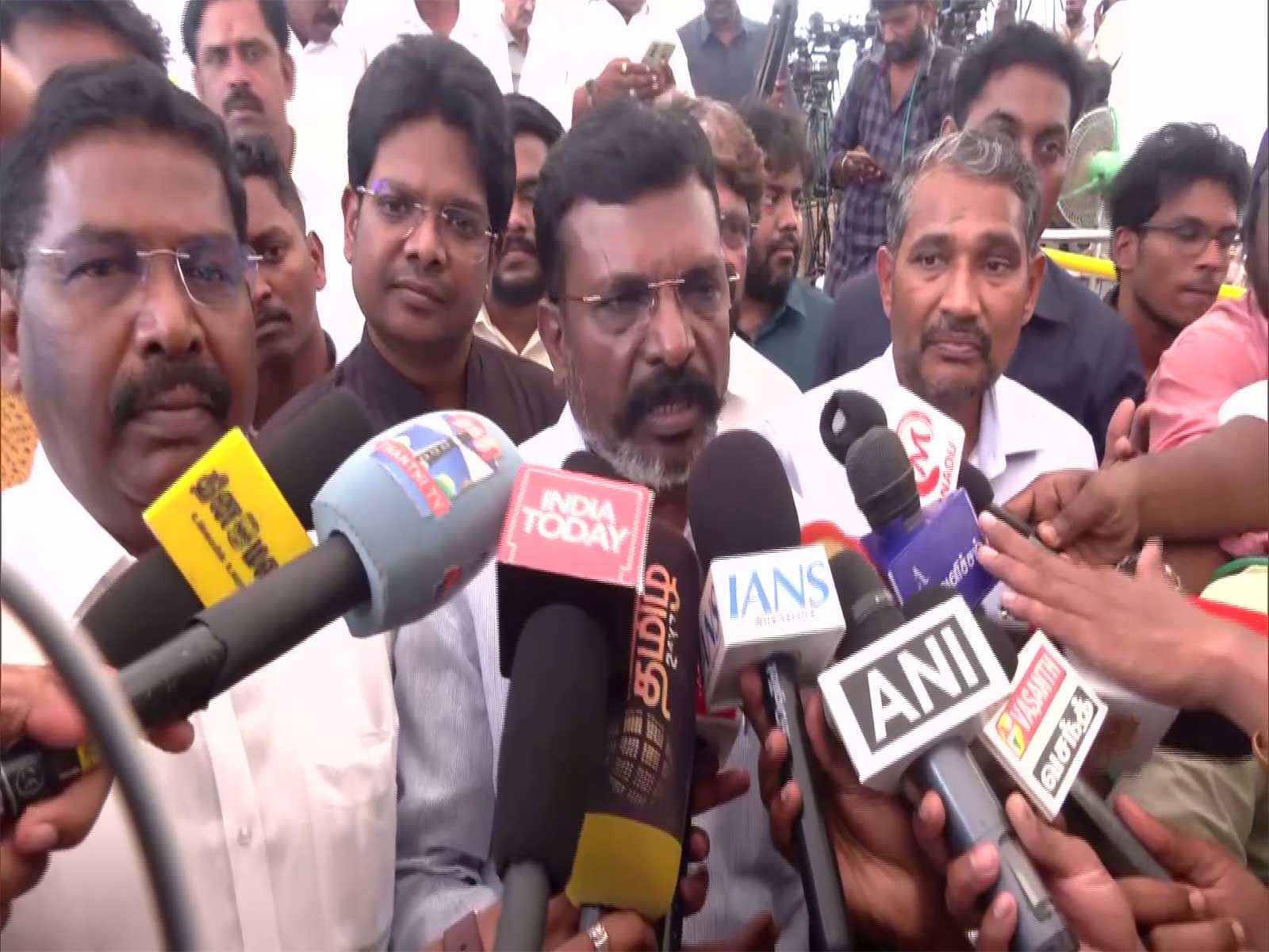 VCK Chief Thol Thirumavalavan (Photo/ANI) VCK Chief Thol Thirumavalavan (Photo/ANI)