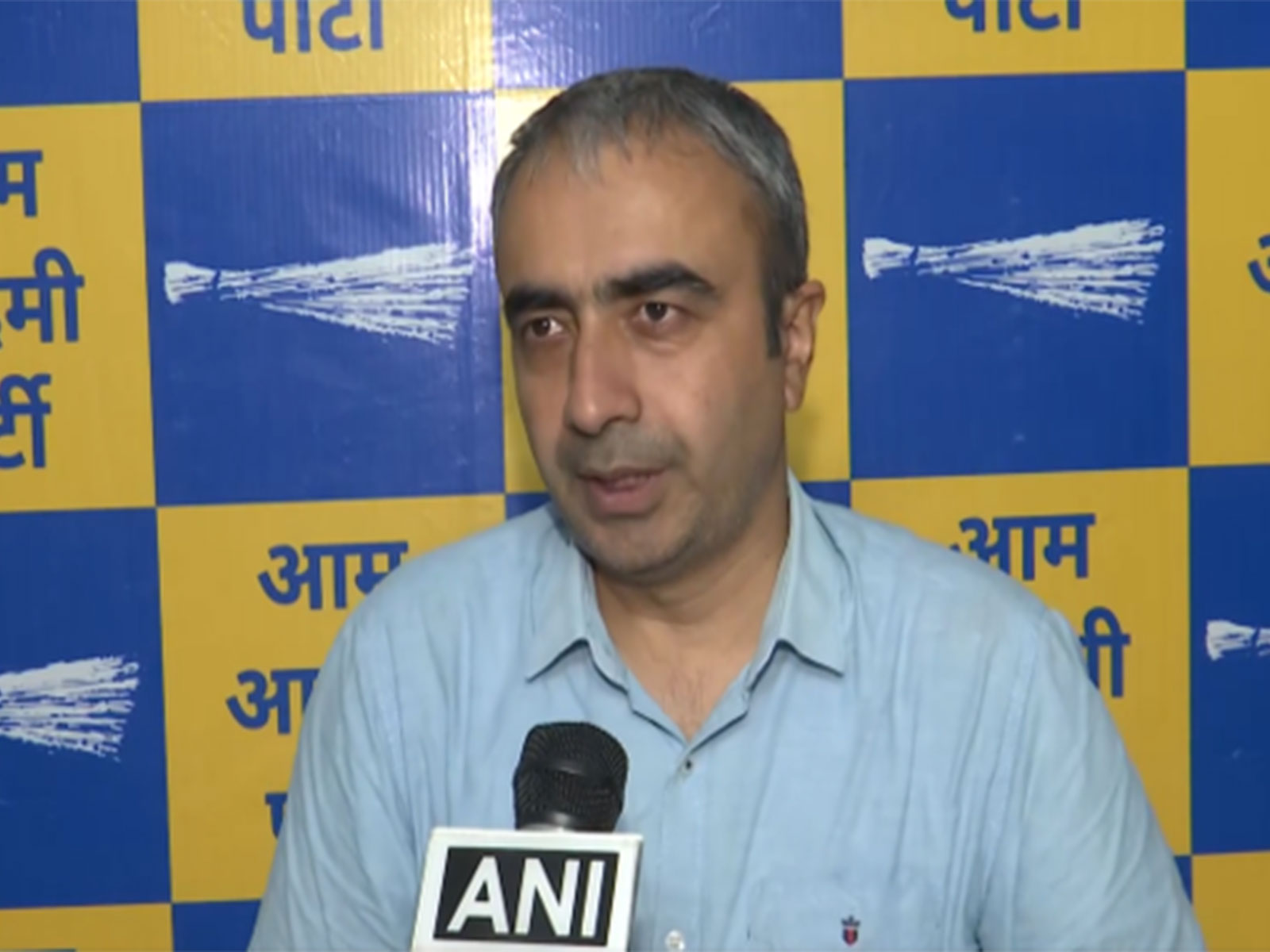 AAP leader Anurag Dhanda (Photo/ANI)