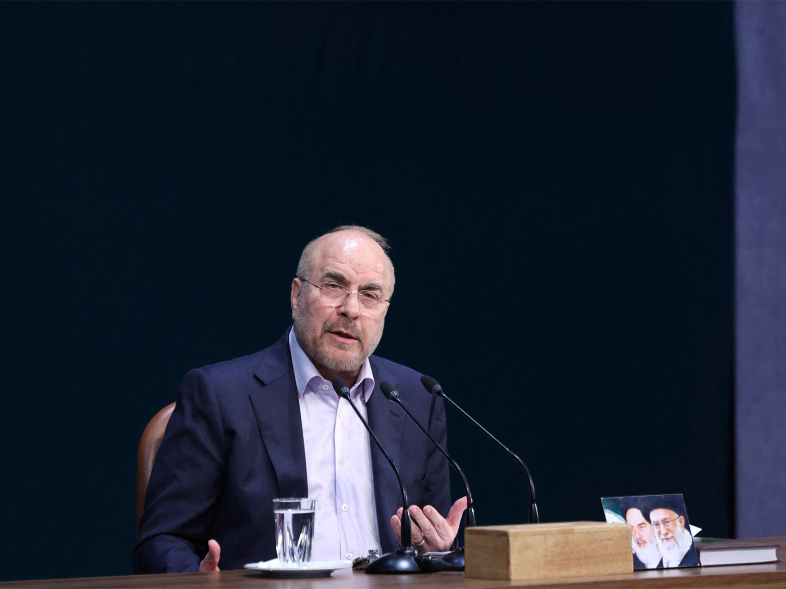 Iranian Parliament Speaker Mohammad Bagher Ghalibaf (File Photo/Reuters) Iranian Parliament Speaker Mohammad Bagher Ghalibaf (File Photo/Reuters)