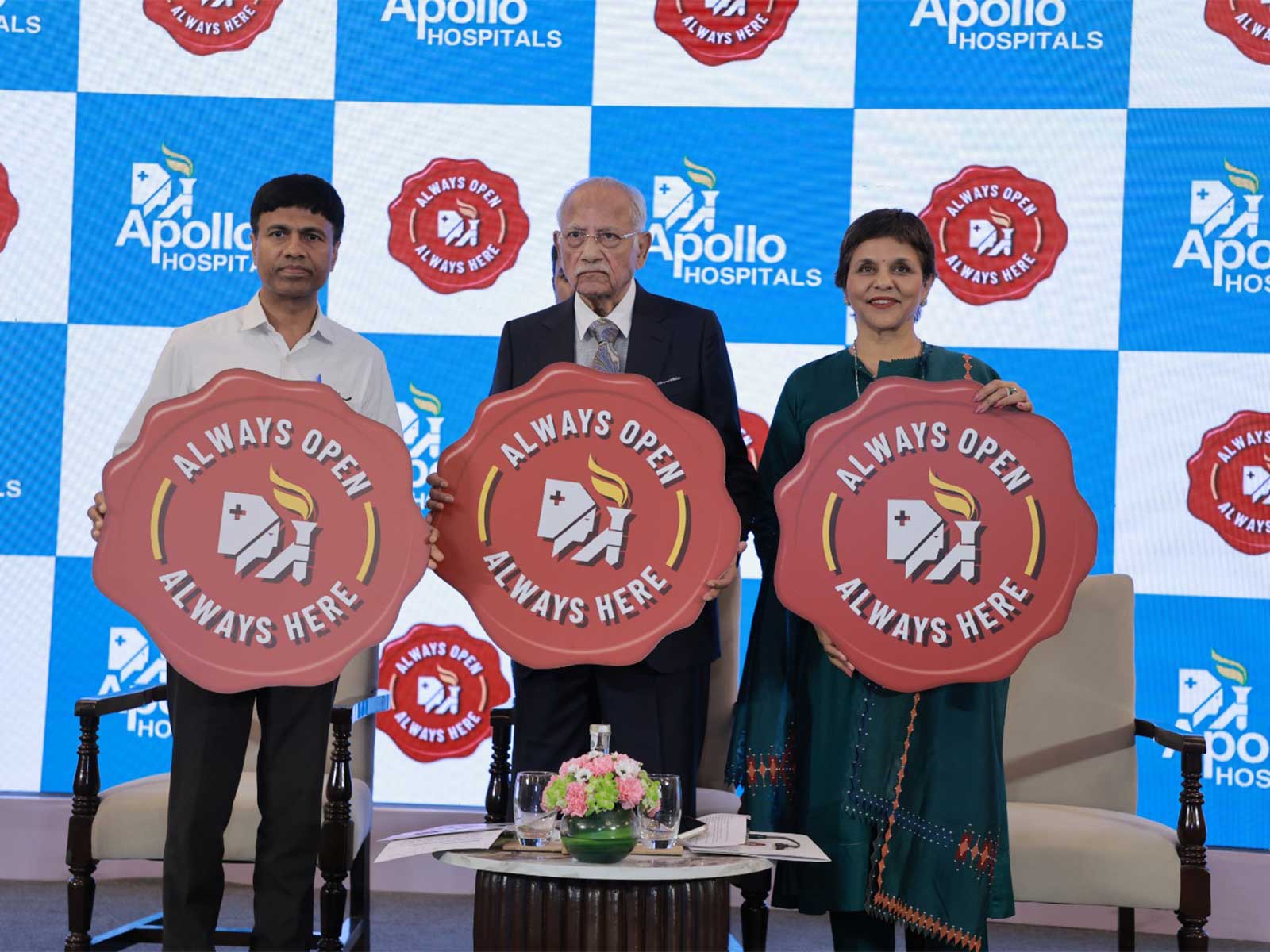 Apollo Hospitals Group Chairman Dr Prathap C Reddy during lauch of 'Always Open. Always Here.' (Photo/Apollo Hospitals) Apollo Hospitals Group Chairman Dr Prathap C Reddy during lauch of 'Always Open. Always Here.' (Photo/Apollo Hospitals)