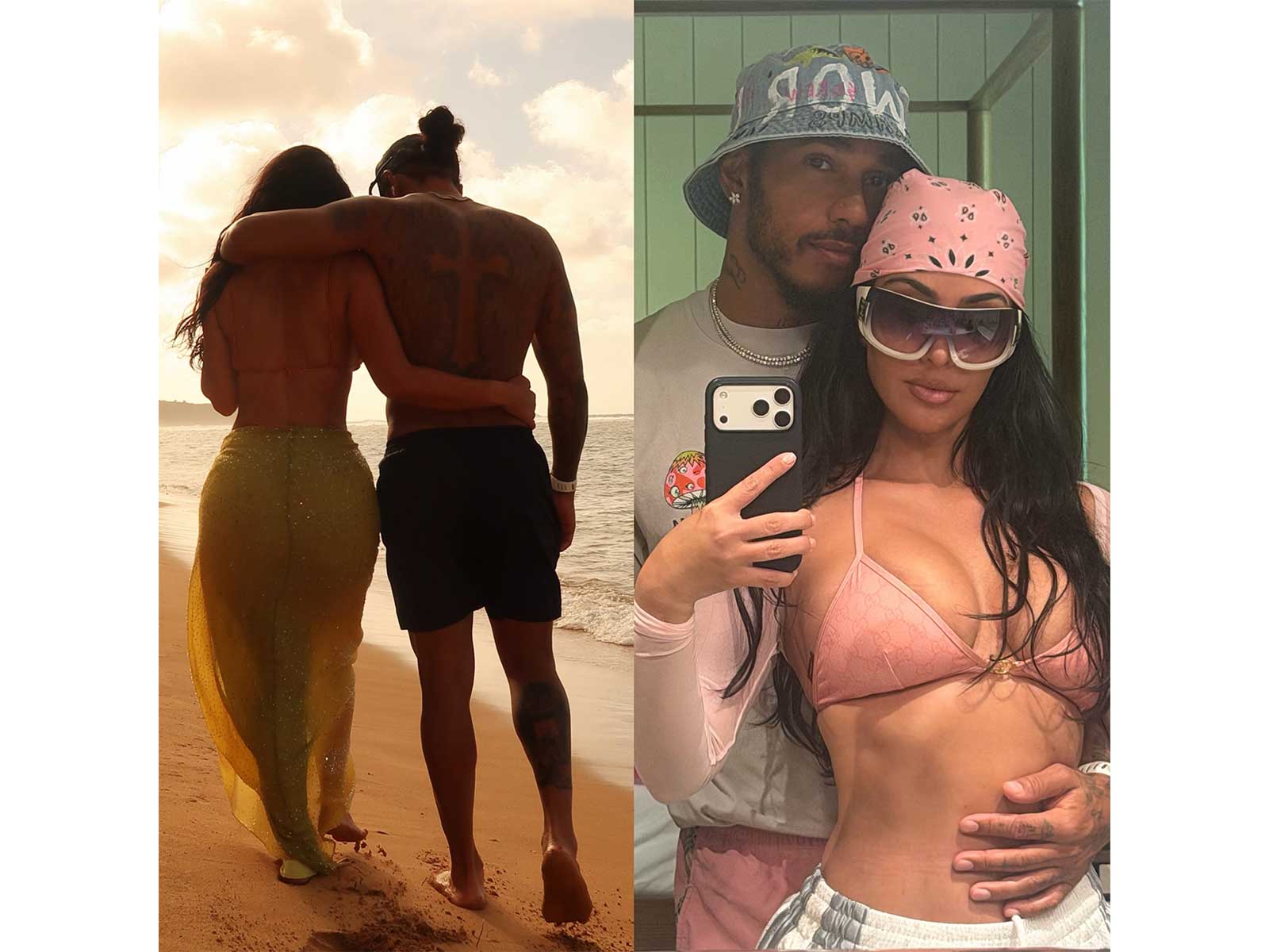 Kim Kardashian and Lewis Hamilton (Photo/Instagram@kimkardashian) Kim Kardashian and Lewis Hamilton (Photo/Instagram@kimkardashian)