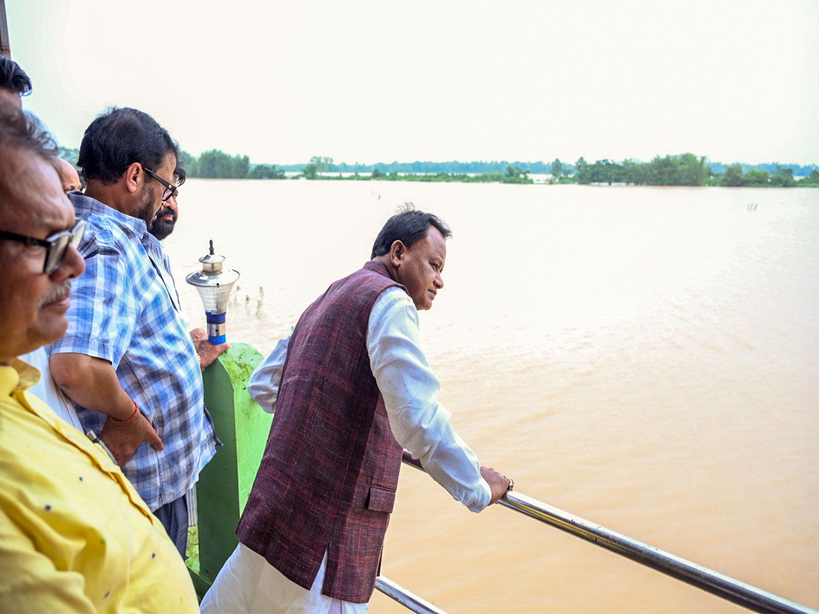 Odisha CM visit to flood affected area (File Photo/ANI) Odisha CM visit to flood affected area (File Photo/ANI)