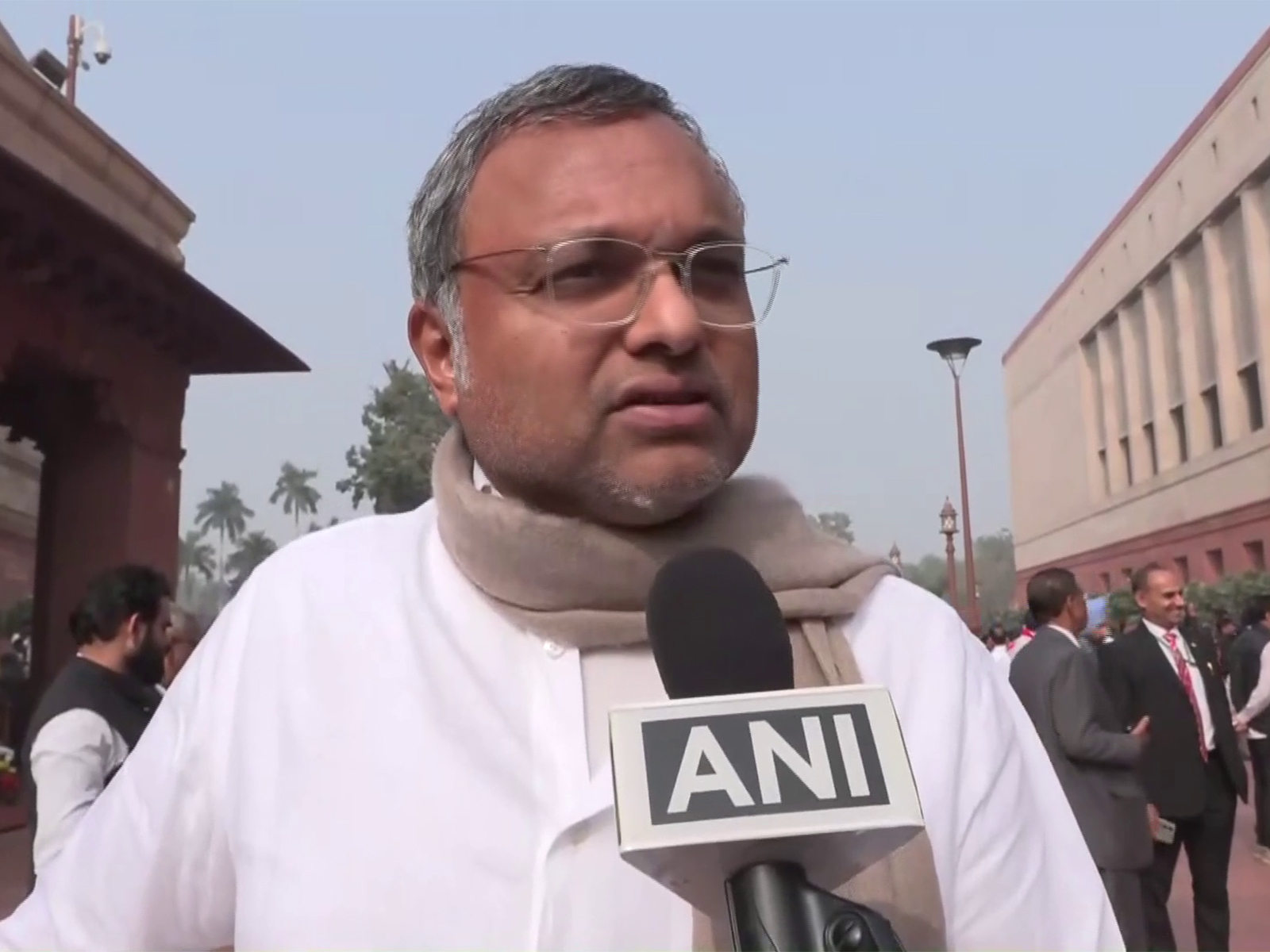 Congress MP Karti Chidambaram (File Photo/ANI)
