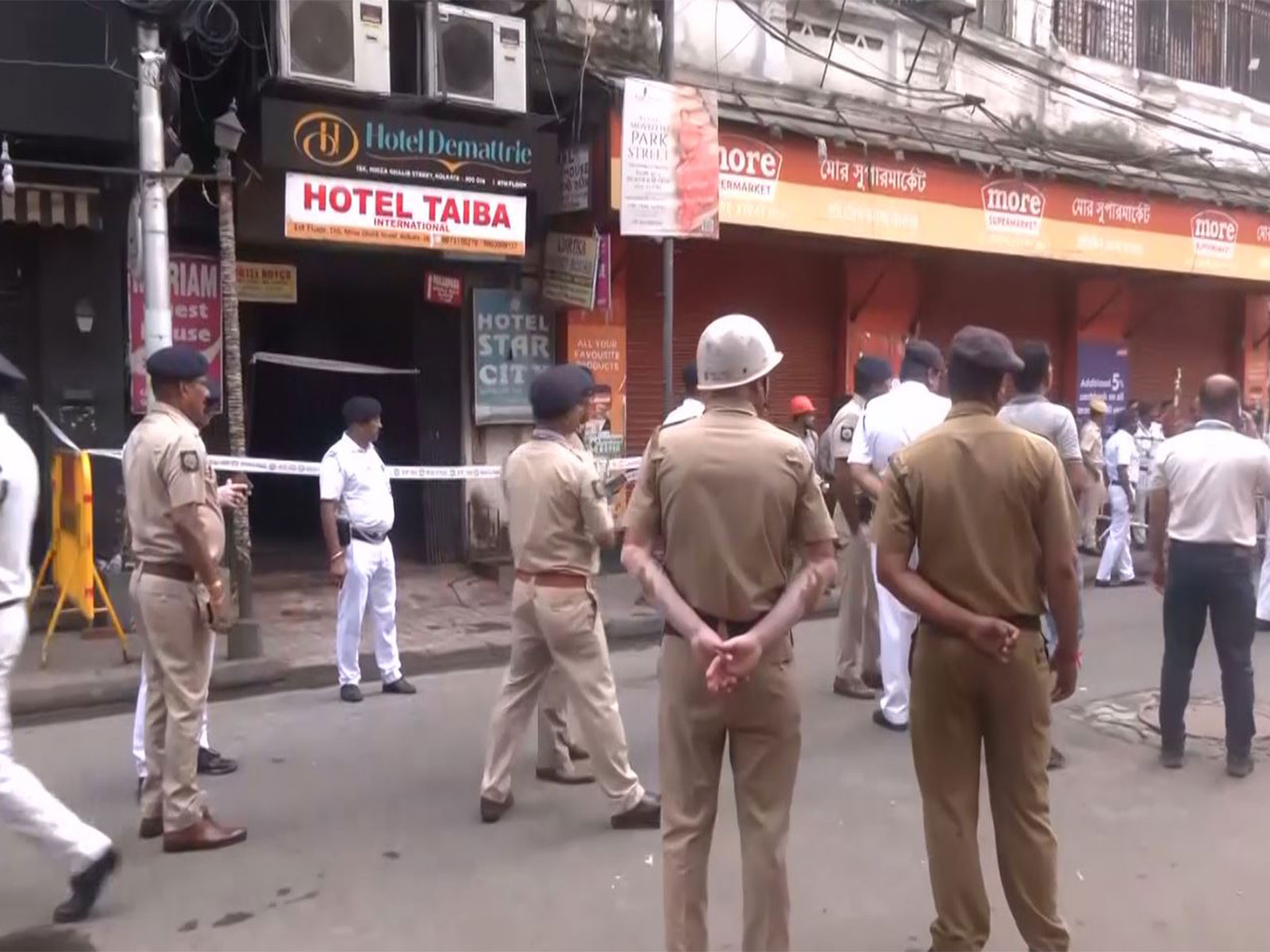 Police teams at the incident spot (Photo/ANI) Police teams at the incident spot (Photo/ANI)