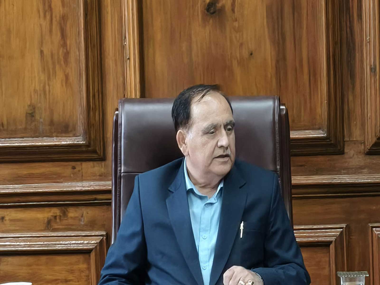 Himachal Pradesh Legislative Assembly, Speaker Kuldeep Singh Pathania (Photo/ANI) Himachal Pradesh Legislative Assembly, Speaker Kuldeep Singh Pathania (Photo/ANI)