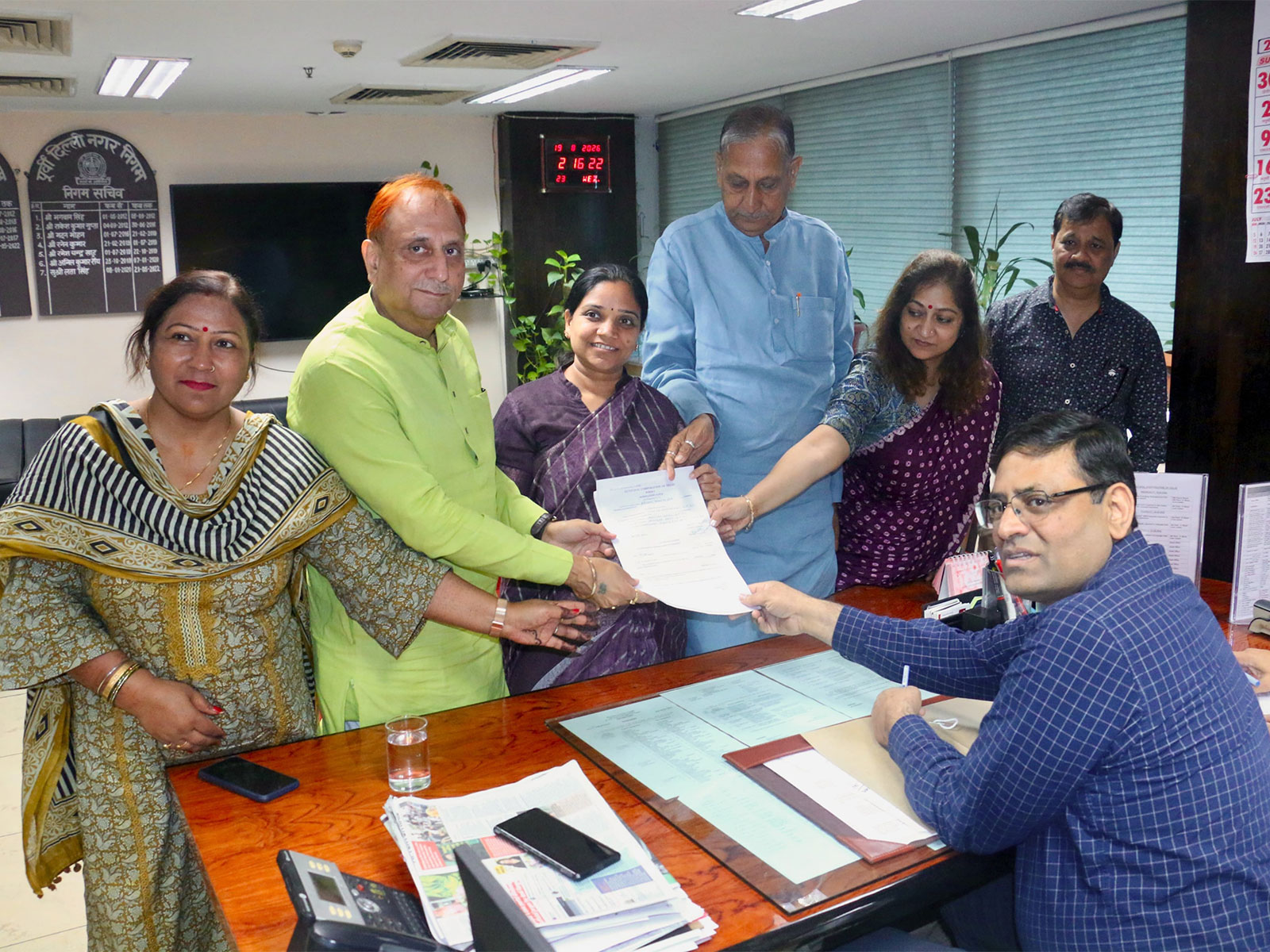 4 MCD representatives file nominations for DDA's Advisory Council (Photo/X/ @MCD_Delhi)